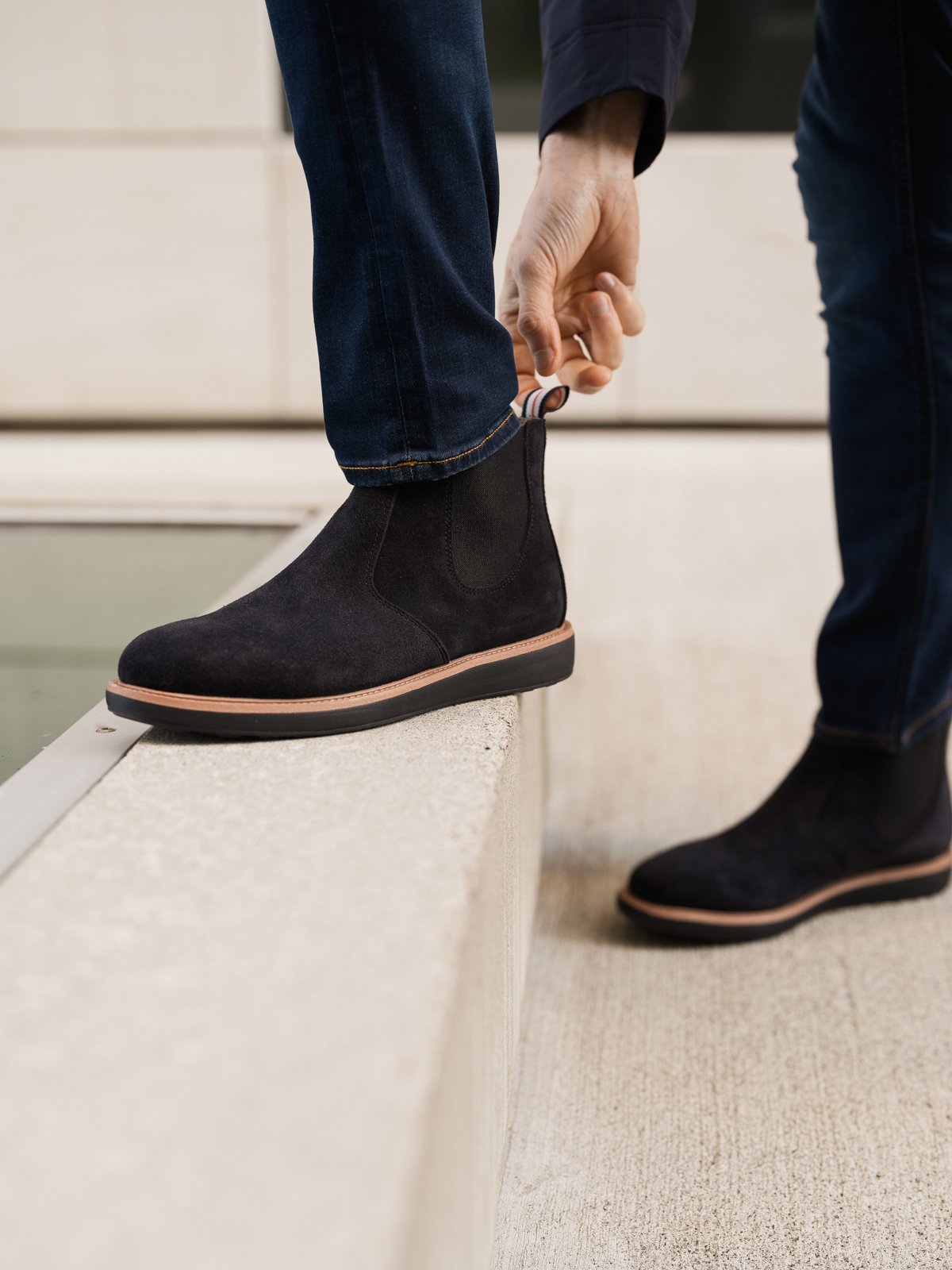 Swims Chelsea Boot Navy