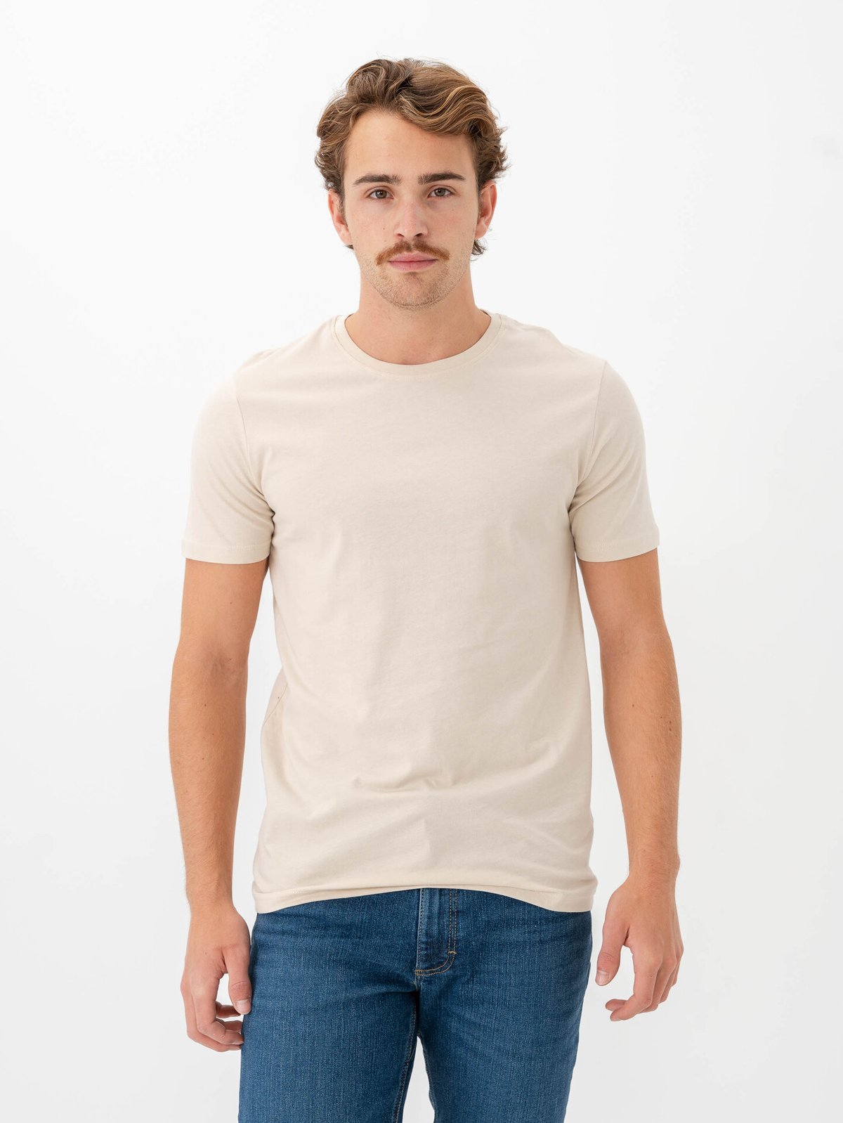Solid Rock Short Sleeve Tee Oatmeal