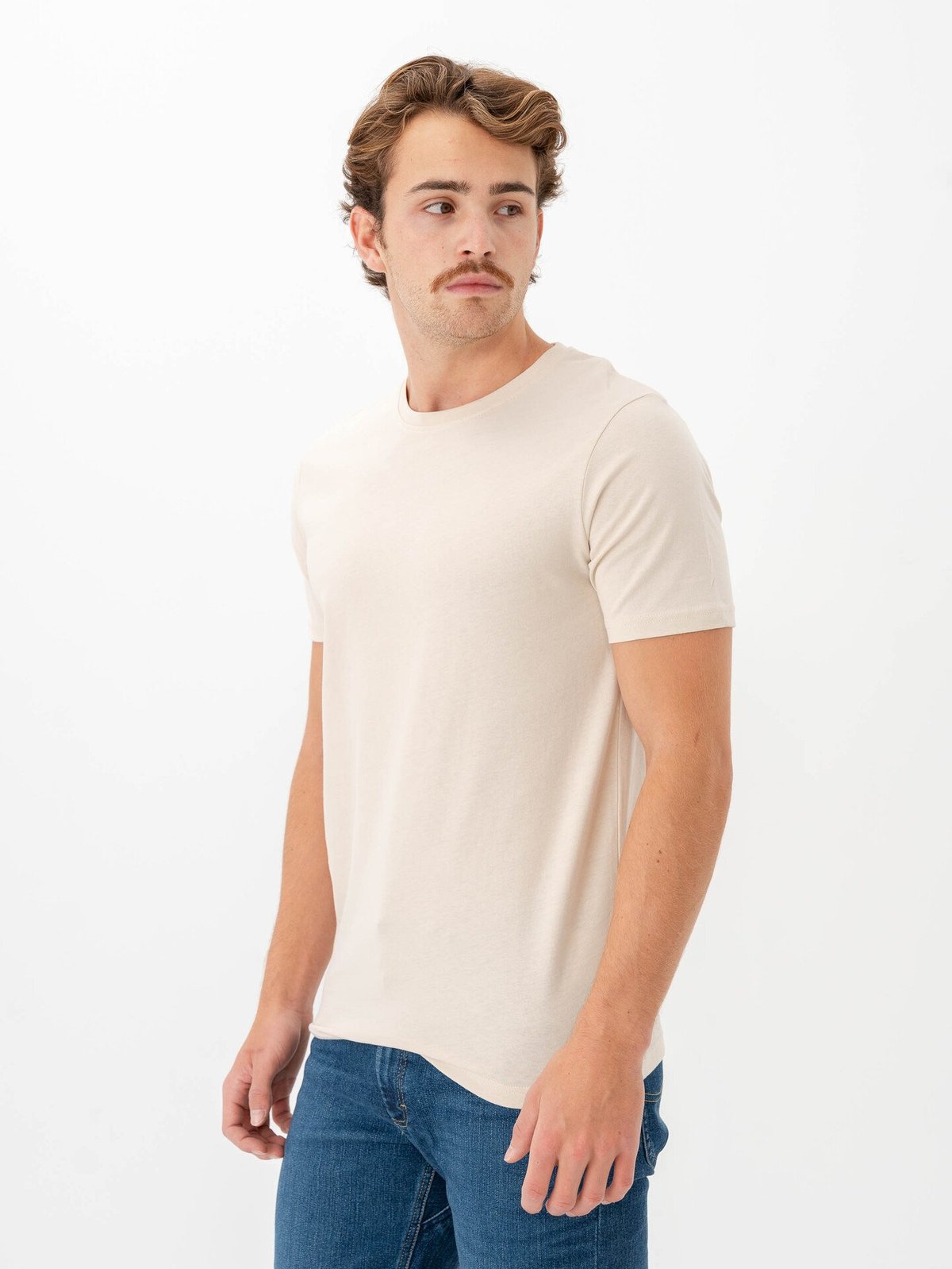 Solid Rock Short Sleeve Tee Oatmeal