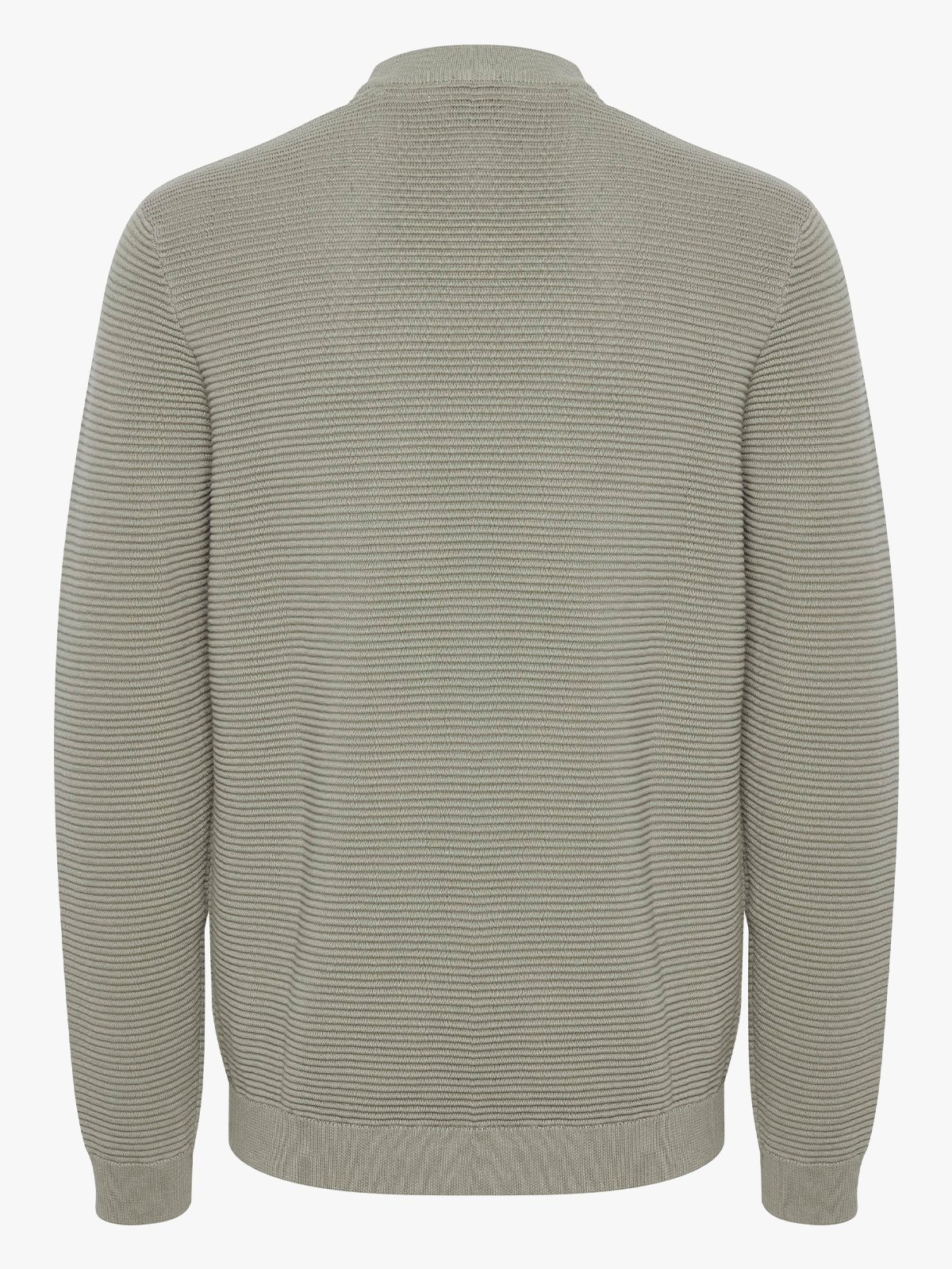 Solid Valencia Structure Crew Neck Vetiver