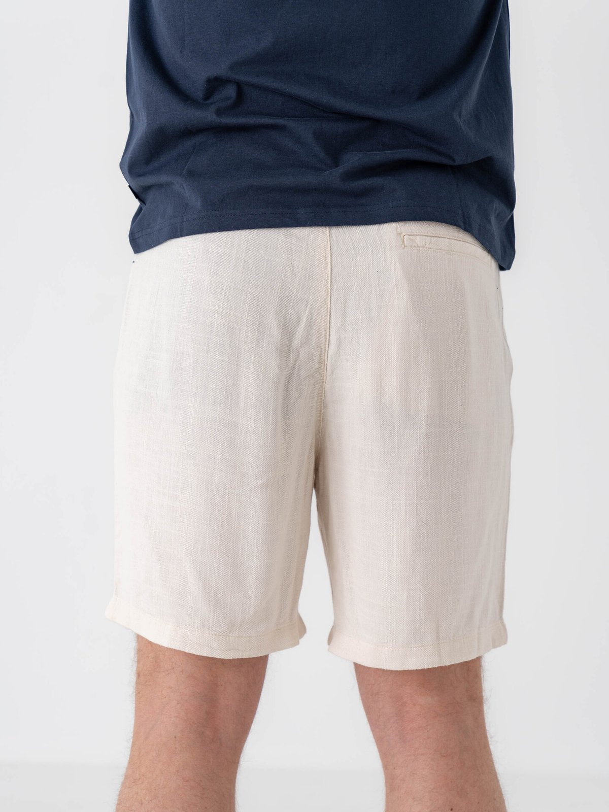 Solid Aurelius Elas. Shorts Off White