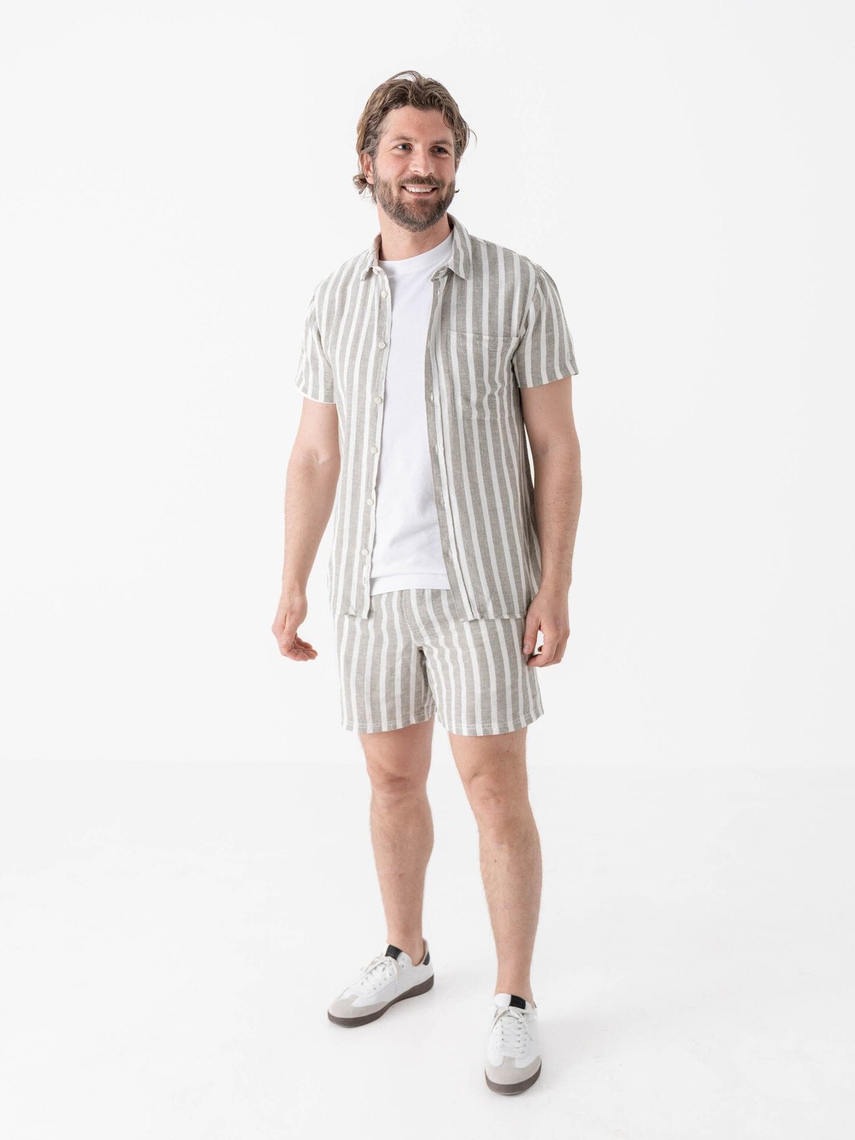 Solid Fried Shorts Vetiver