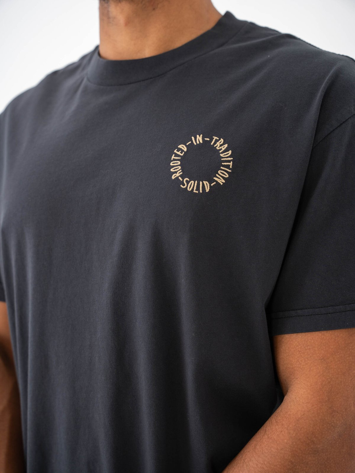 Solid Nojus Tee 194008 True Black