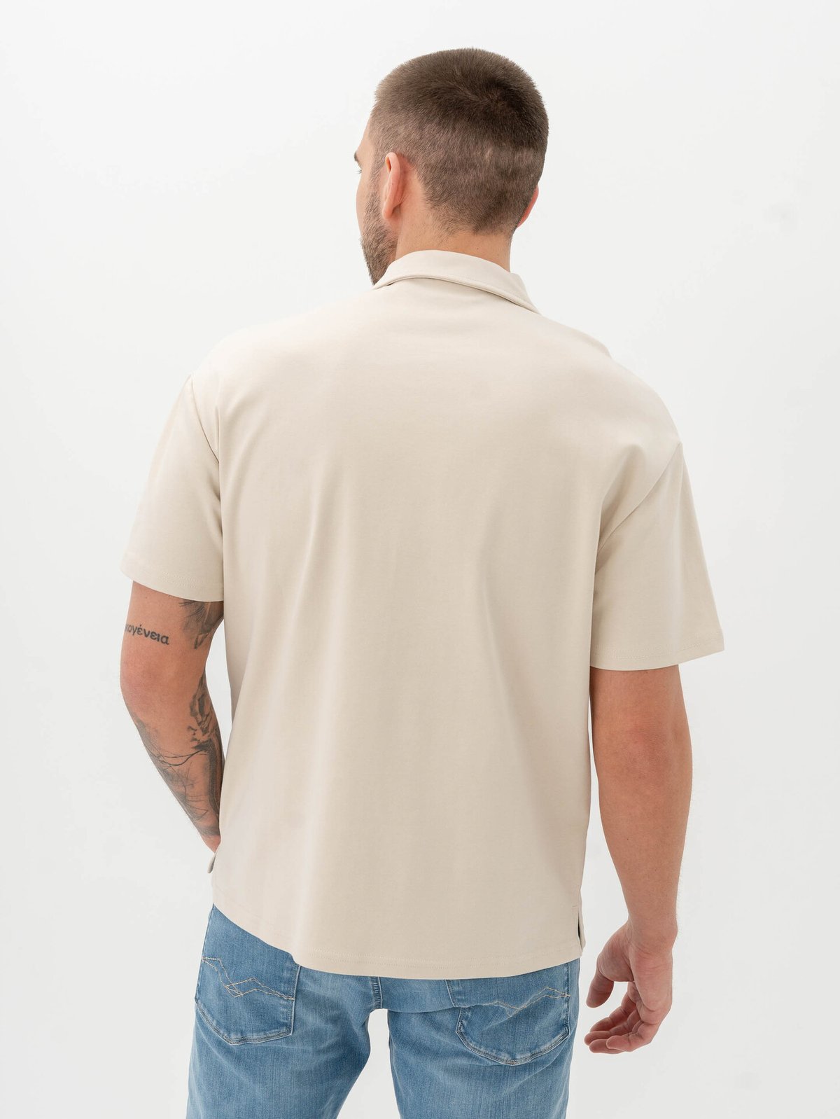 Solid Oswald Tee Oatmeal