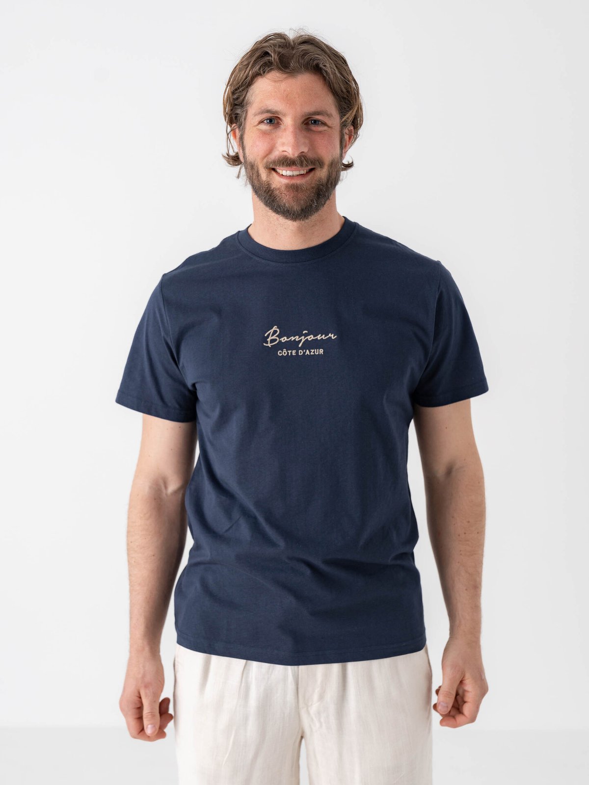 Solid Pedro Tee Insignia Blue