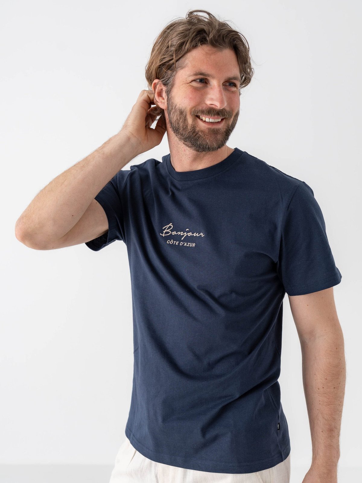 Solid Pedro Tee Insignia Blue