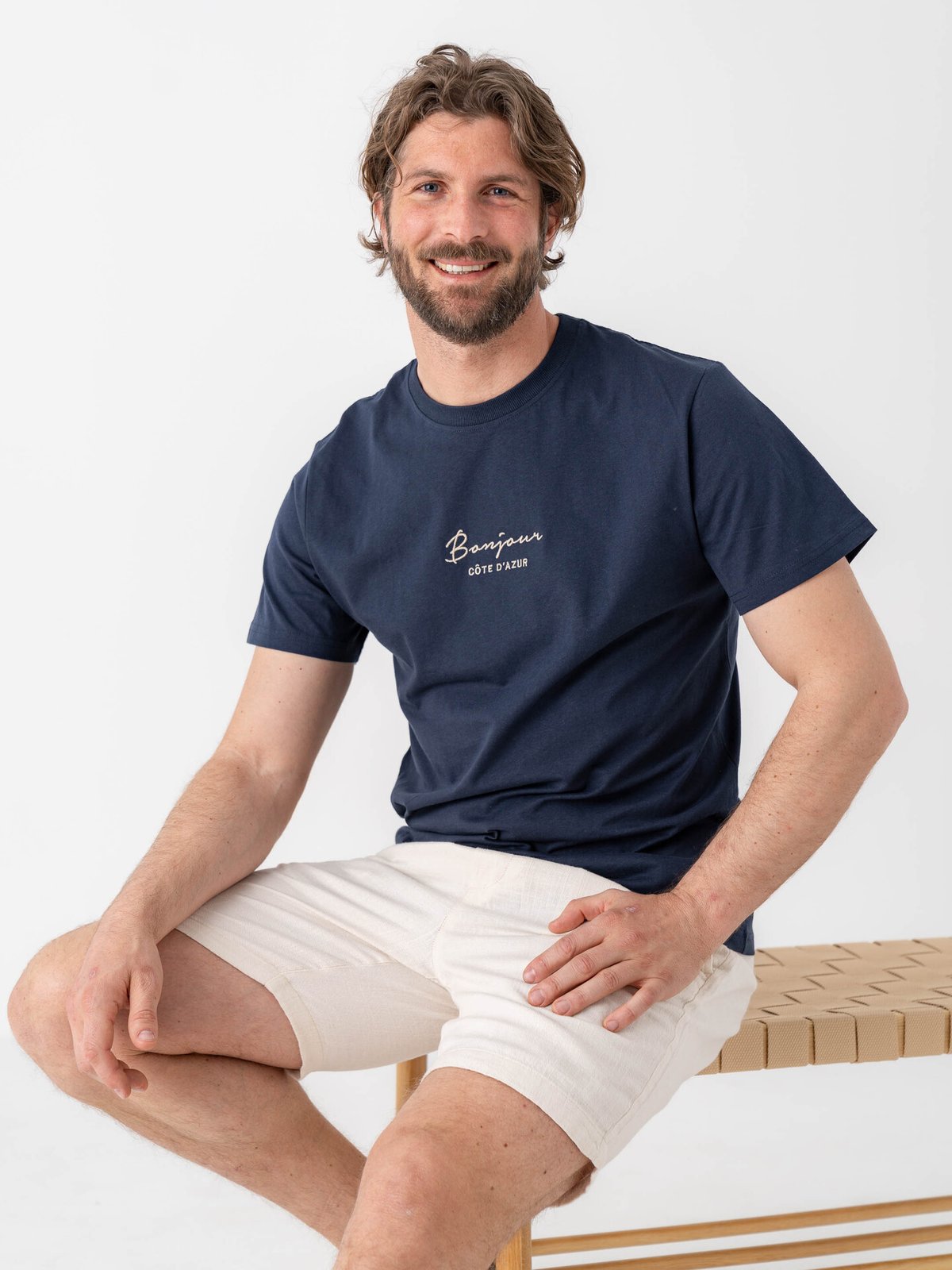 Solid Pedro Tee Insignia Blue