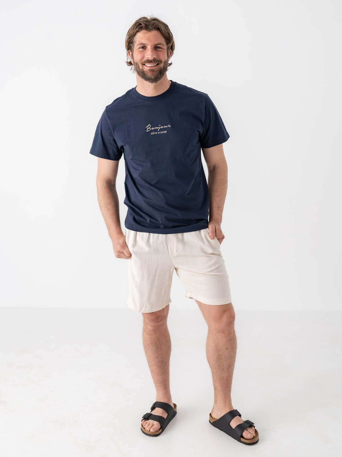 Solid Pedro Tee Insignia Blue