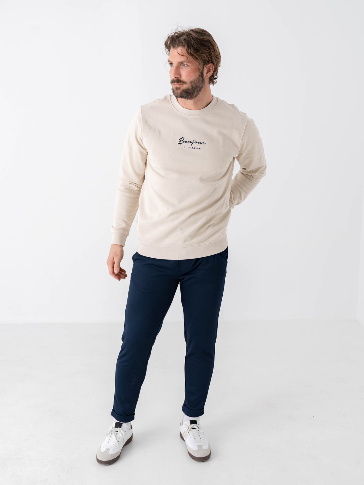Solid Parly Sweatshirt Oatmeal