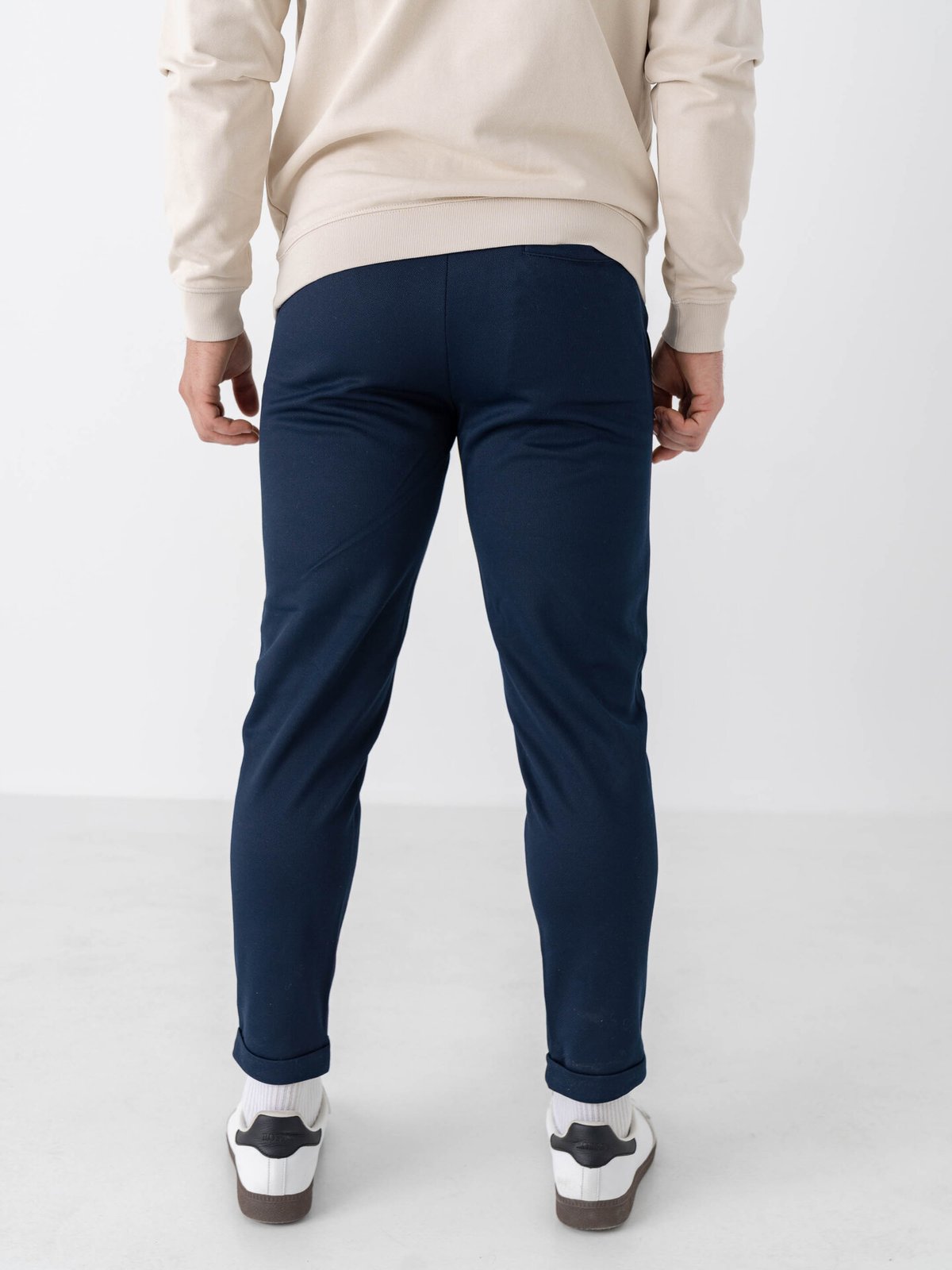 Solid Frederic Pants Navy Blazer