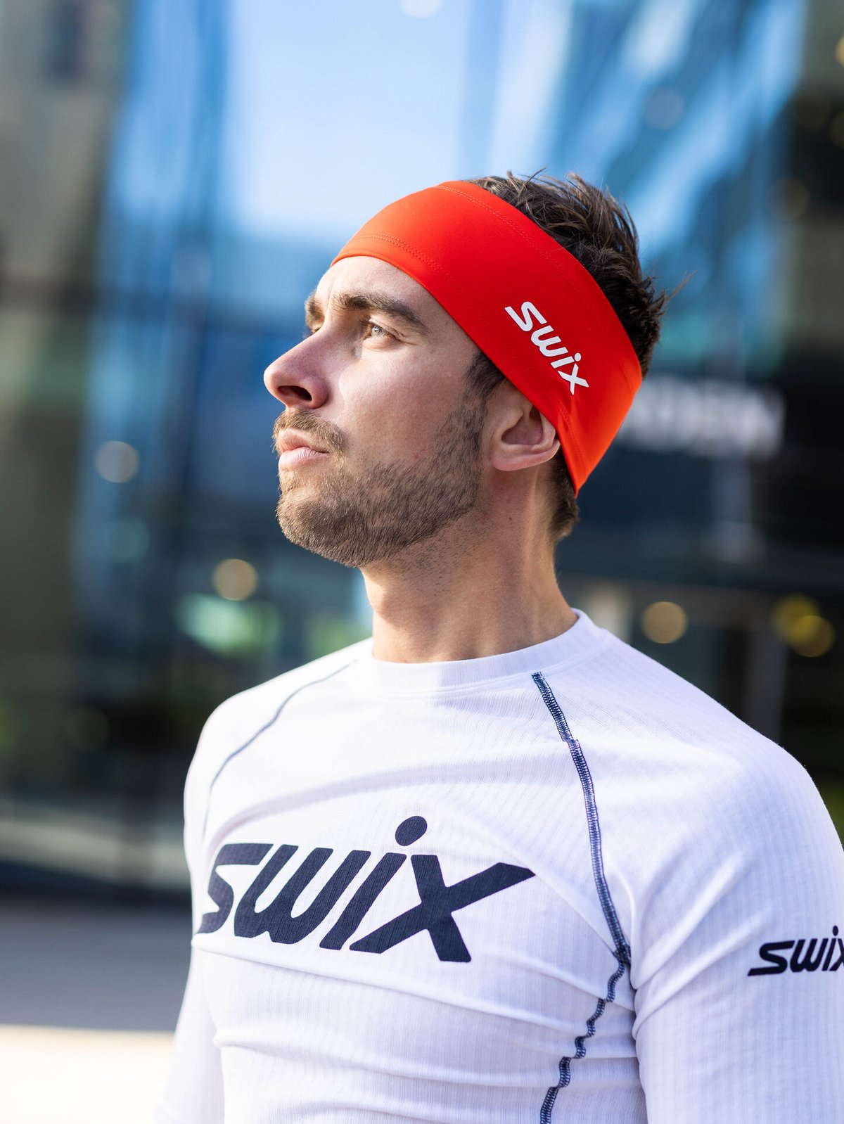 Swix Move Headband Fiery Red