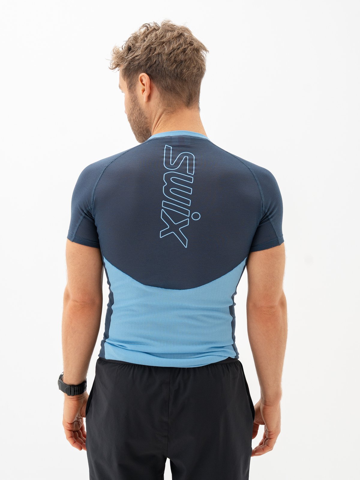 Swix RaceX Light Short Sleeve Cloud Blue / Lake Blue