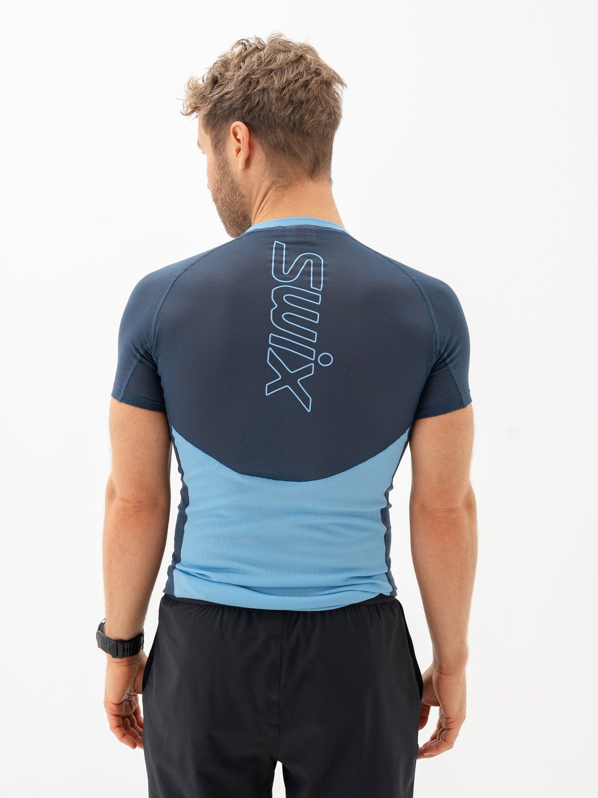 Swix RaceX Light Short Sleeve Cloud Blue / Lake Blue