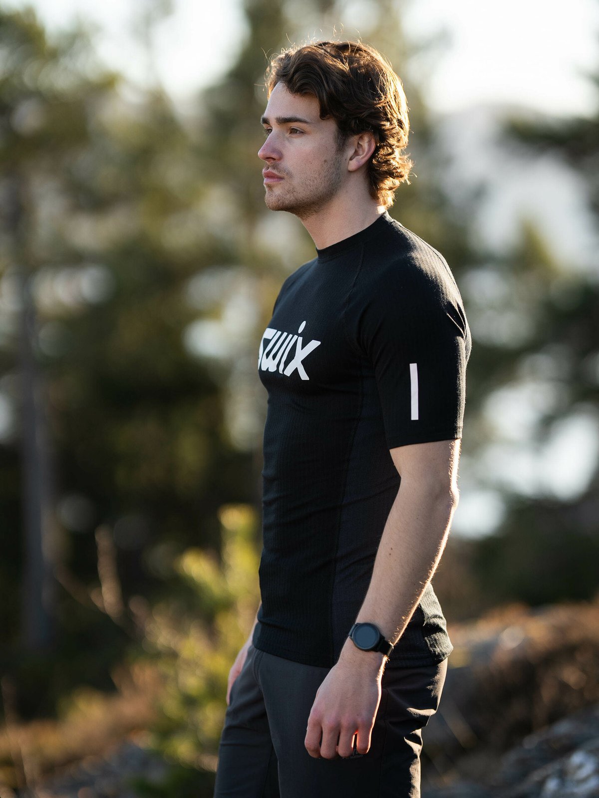 Swix Roadline RaceX Short Sleeve Black/Dark Navy