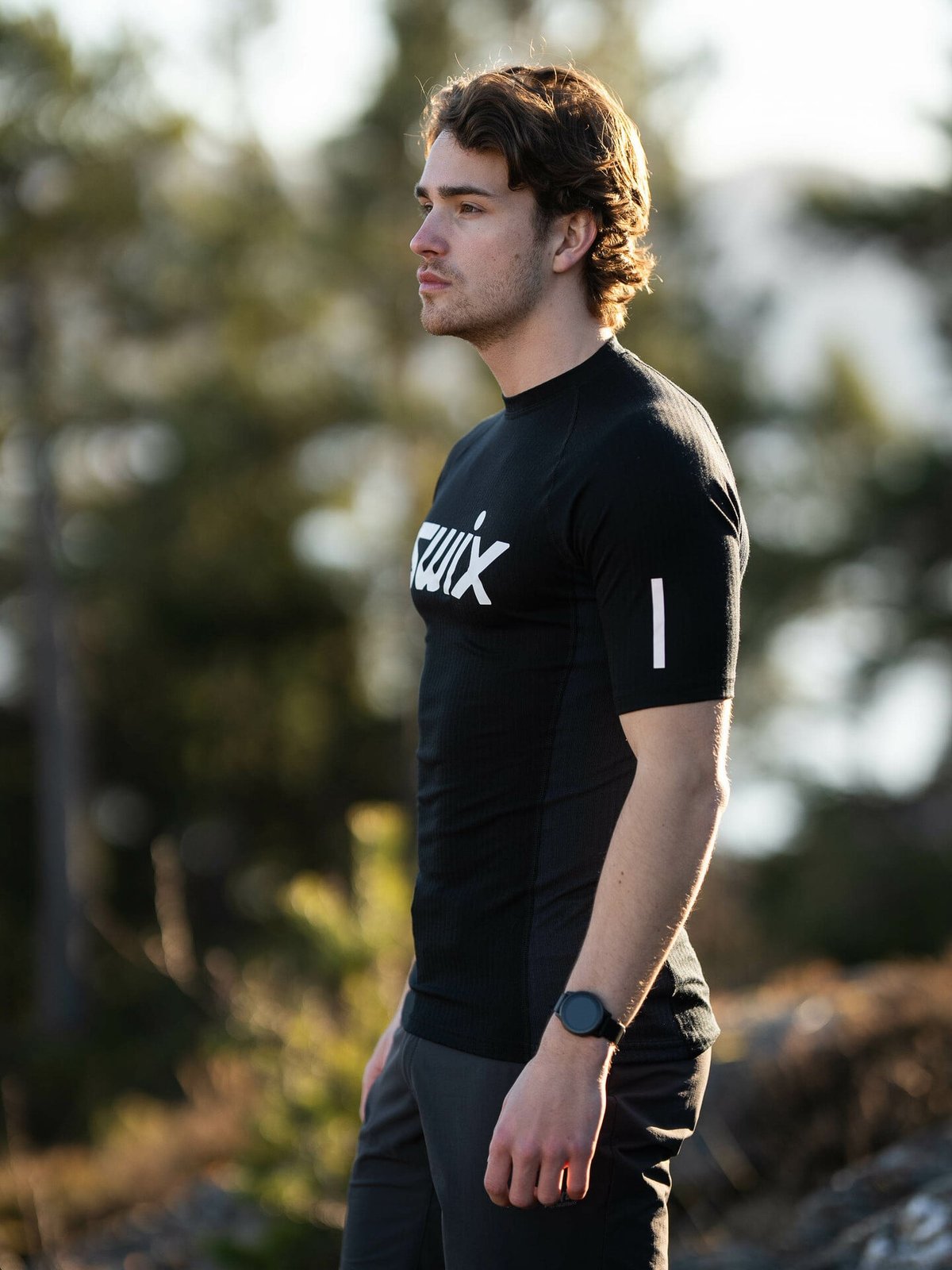 Swix Roadline RaceX Short Sleeve Black/Dark Navy