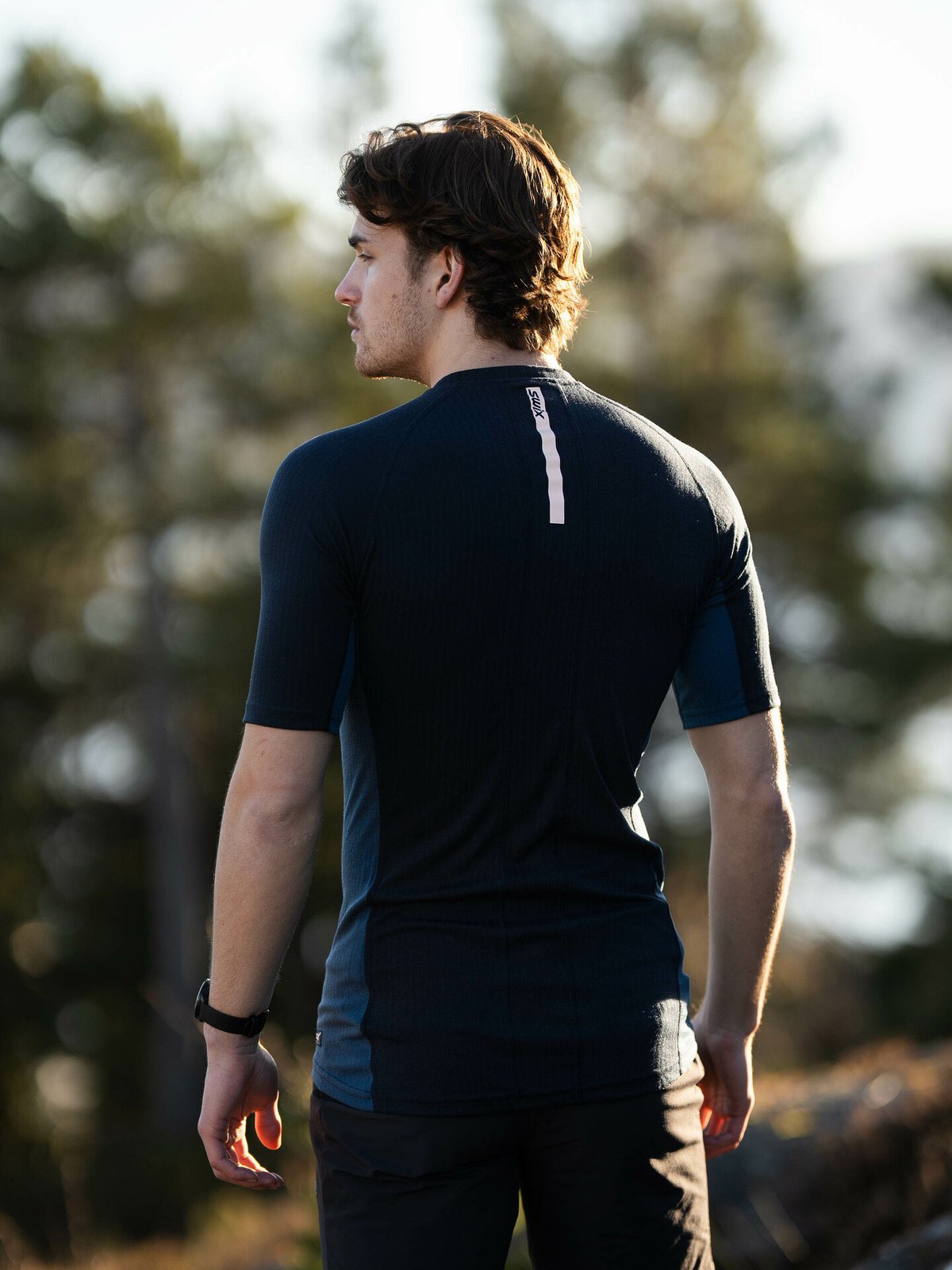 Swix Roadline RaceX Short Sleeve Dark navy/Lake blue