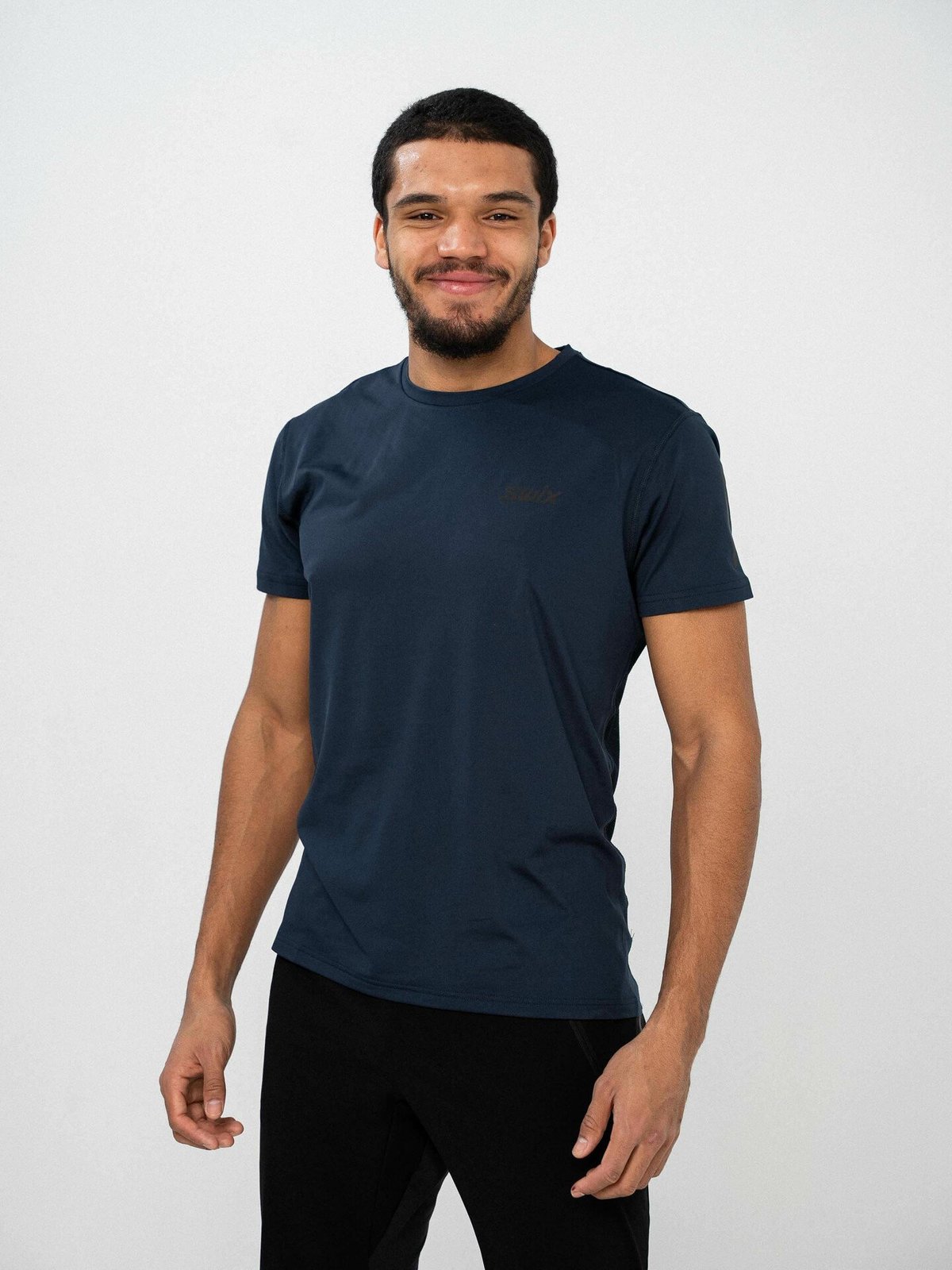 Swix Pace Next To Skin Short Sleeve Baselayer Top Dark Navy
