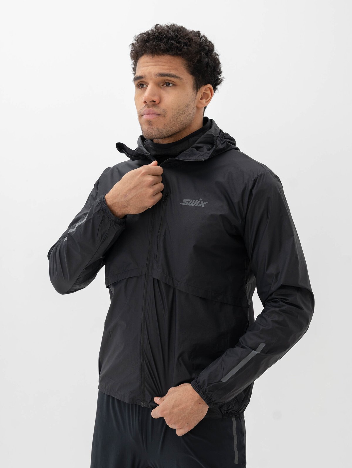Swix Pace Wind Light Hooded Jacket Black