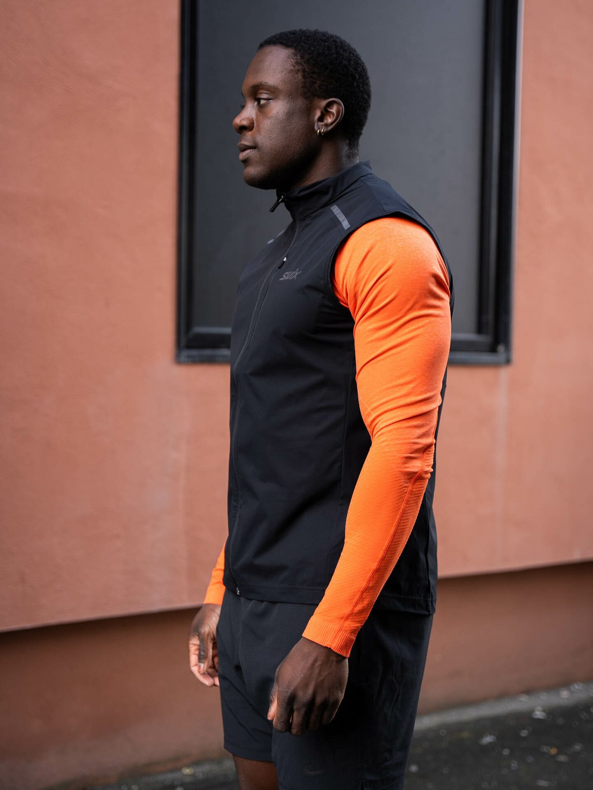 Swix Pace Wind Vest Black