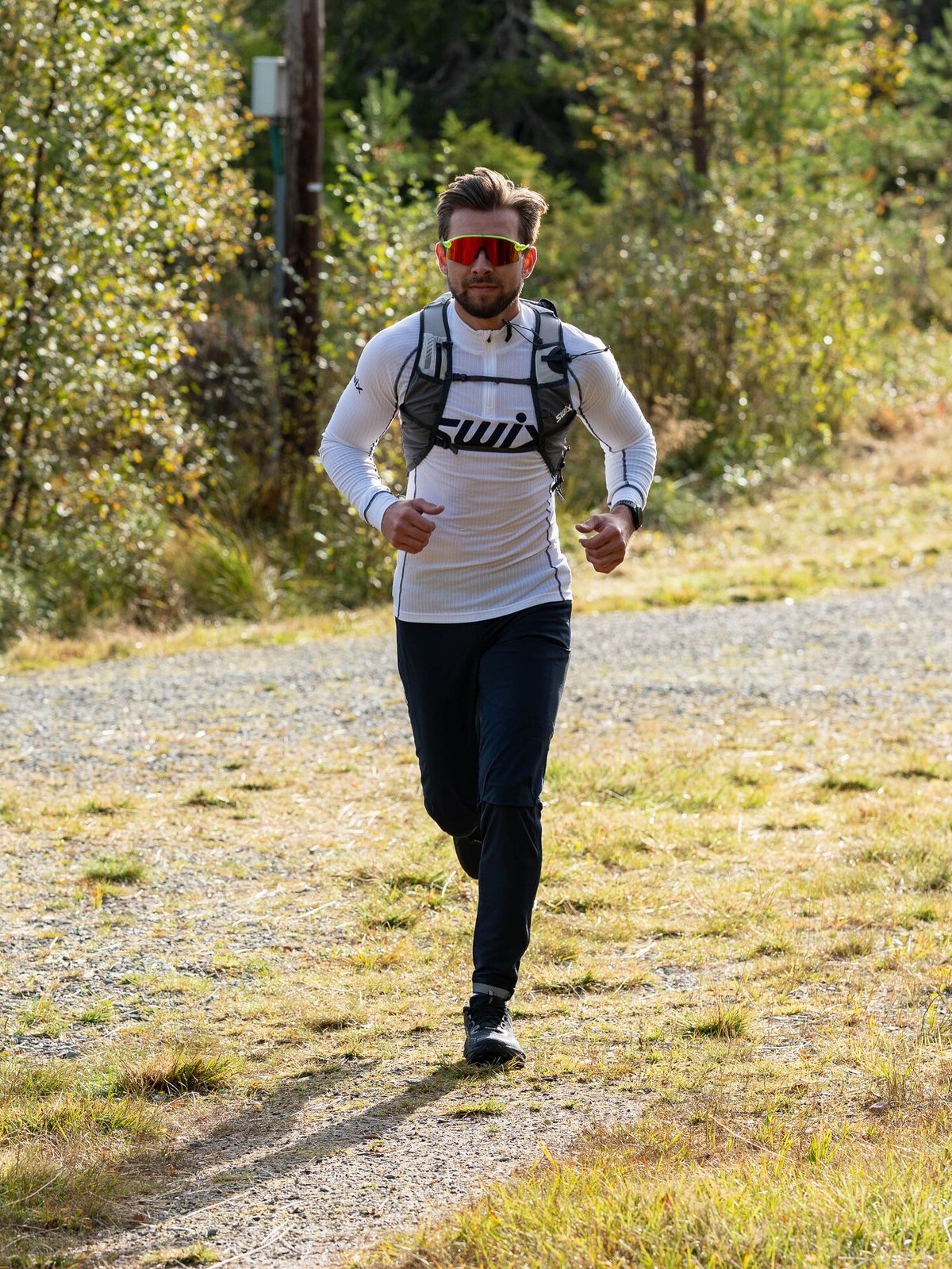 Swix RaceX Classic Half Zip Bright White/Dark Navy