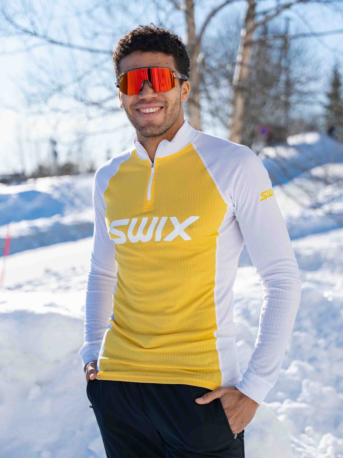 Swix RaceX Classic Half Zip Gul