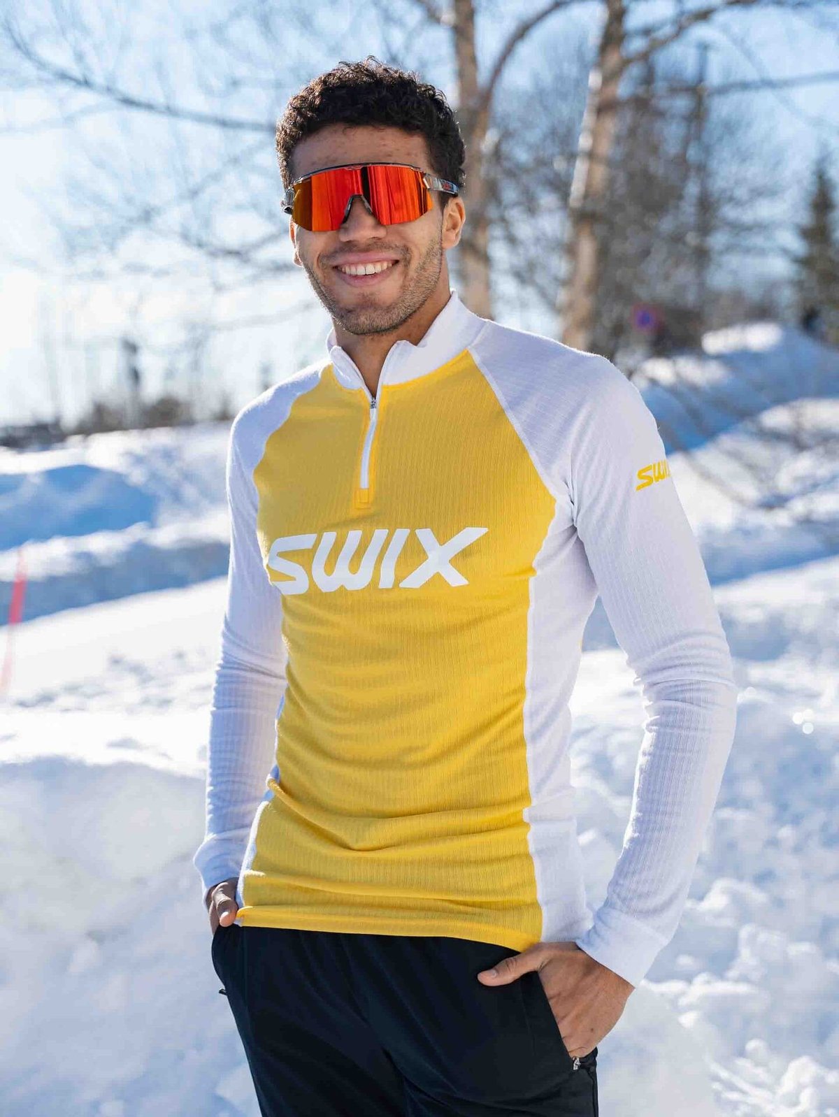 Swix RaceX Classic Half Zip Gul