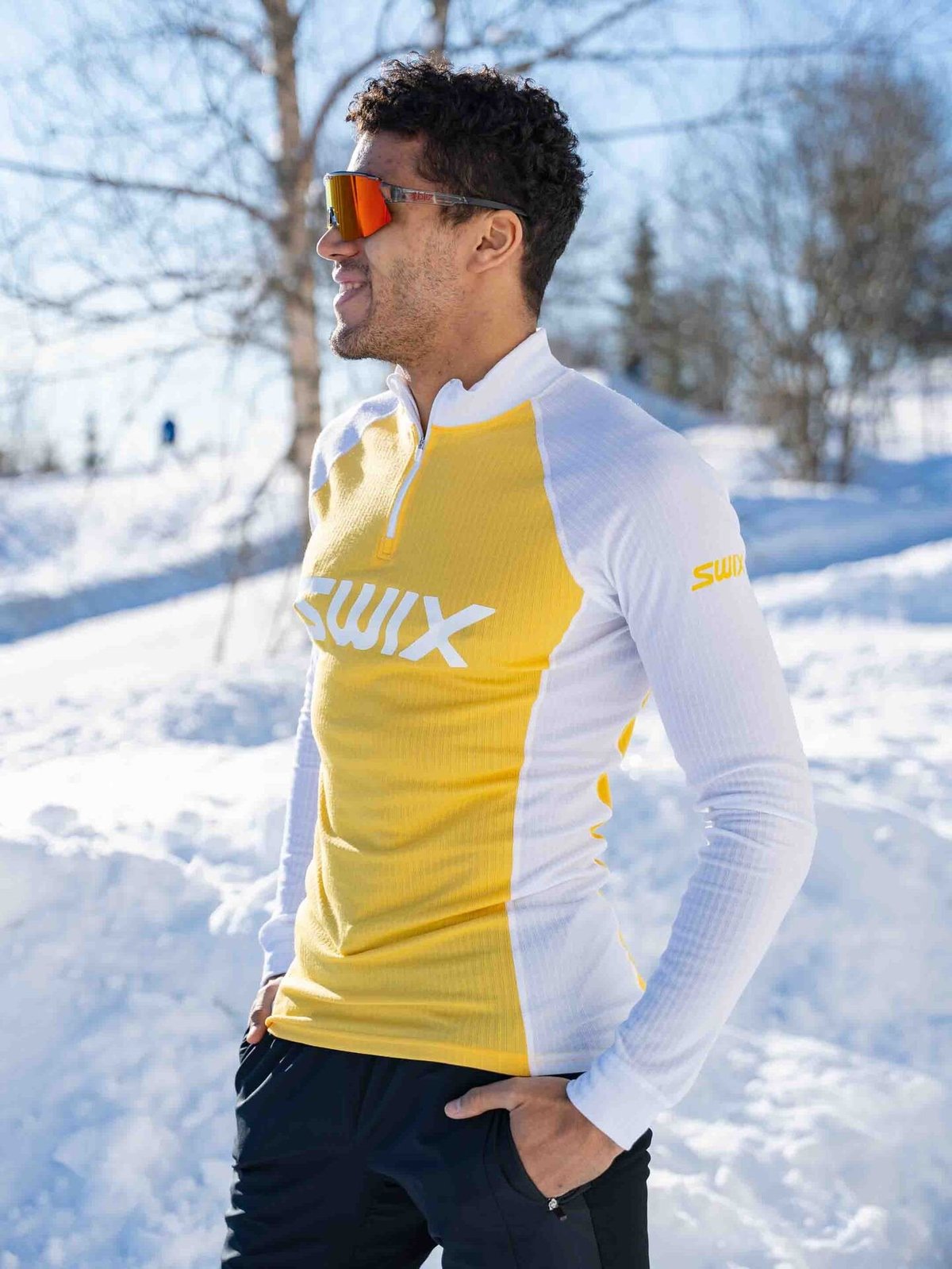 Swix RaceX Classic Half Zip Gul