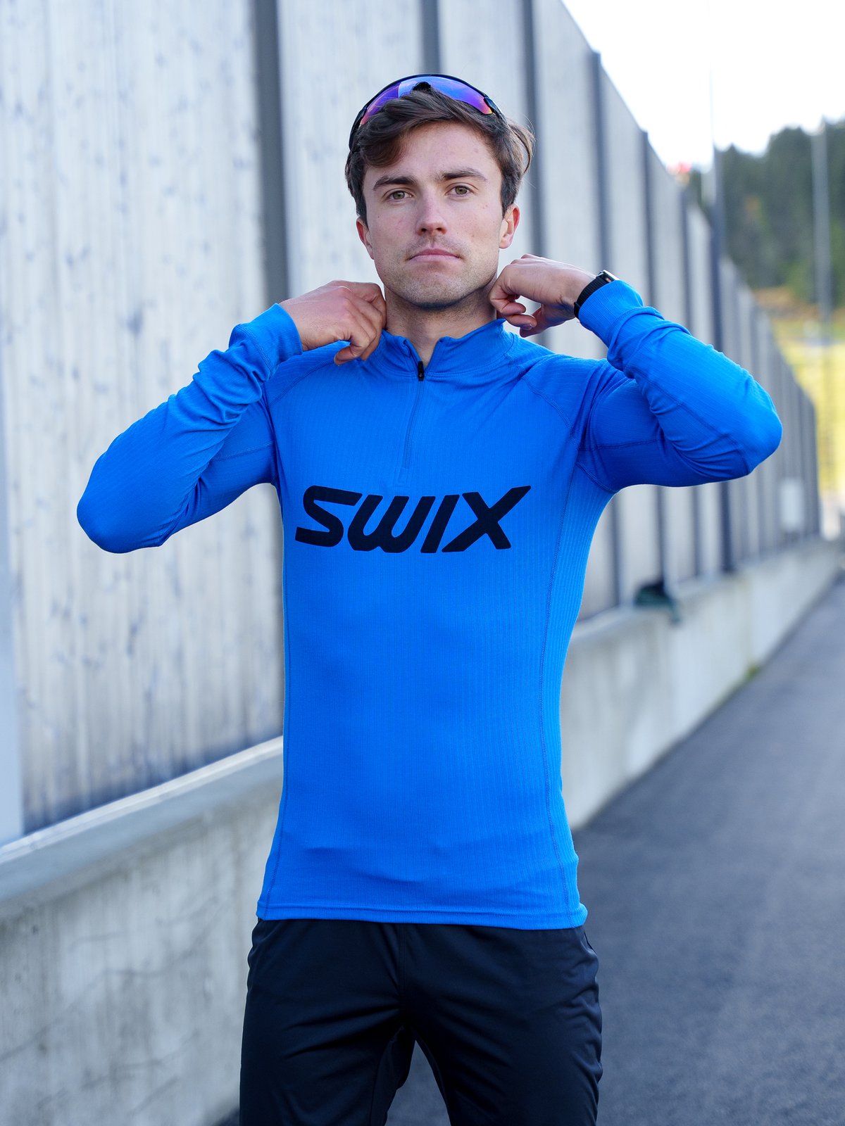 Swix RaceX Classic Half Zip Blå