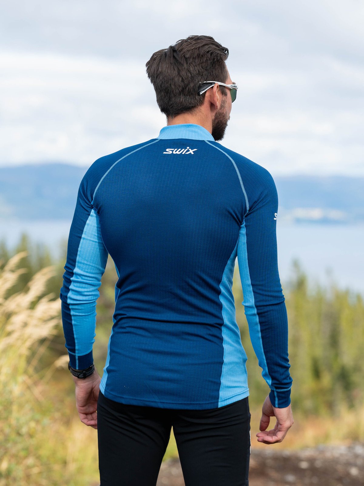 Swix RaceX Classic Half Zip Estate Blue