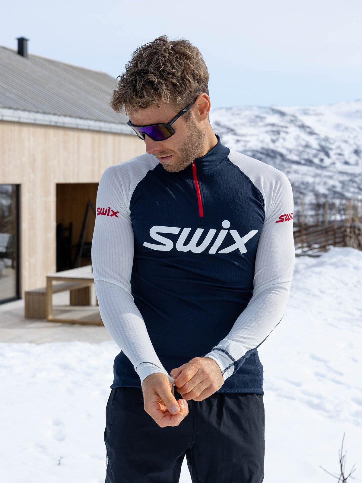 Swix RaceX Classic Half Zip Dark Navy