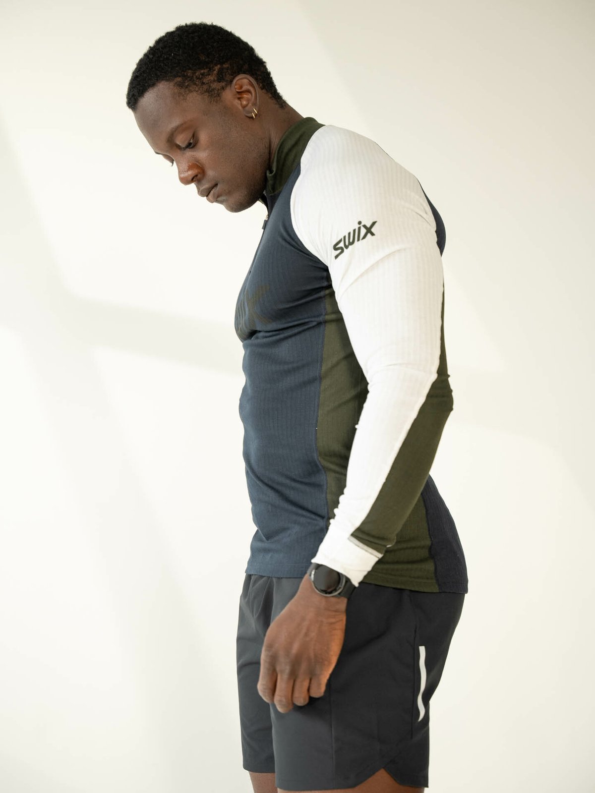 Swix RaceX Classic Half Zip Dark Navy / Bright White