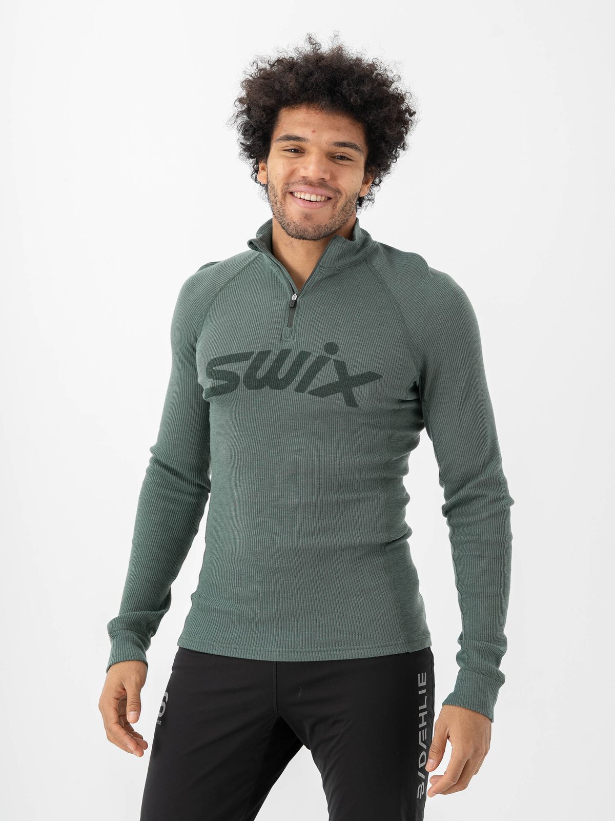 Swix RaceX Merino Half Zip Pine