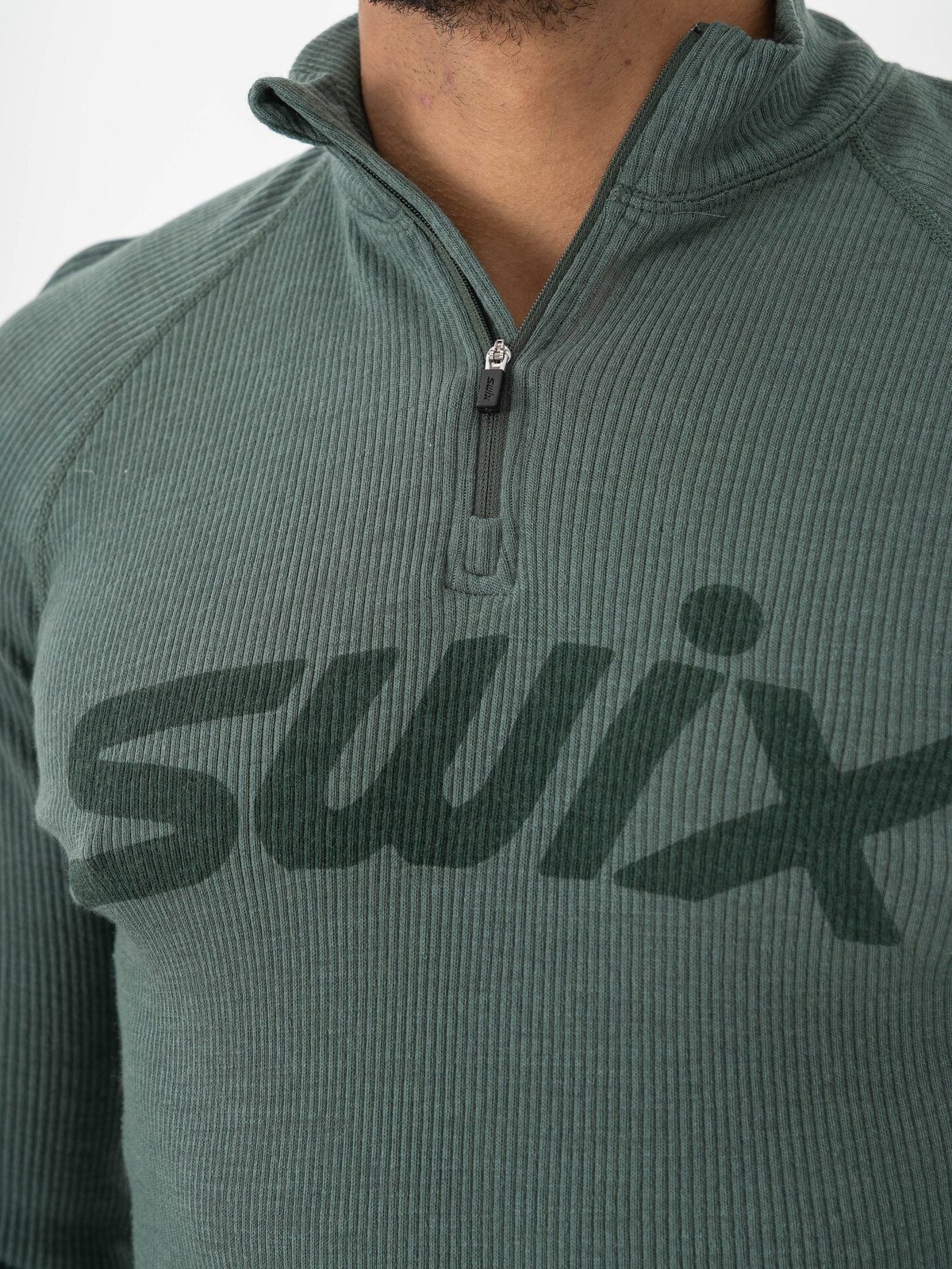 Swix RaceX Merino Half Zip Pine