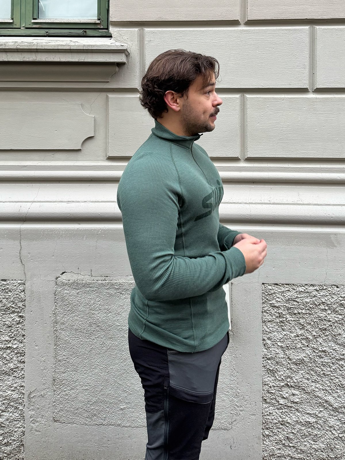 Swix RaceX Merino Half Zip Pine