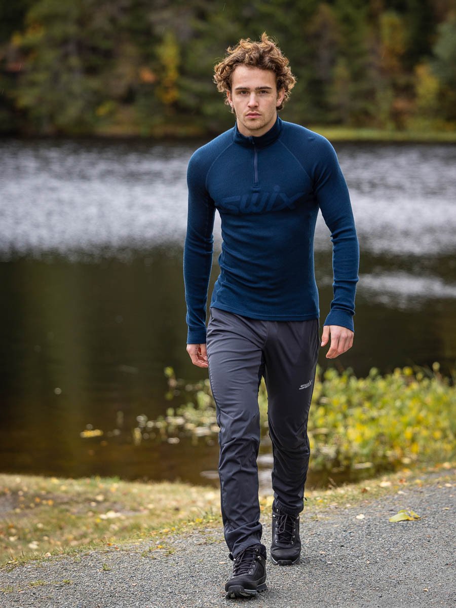 Swix RaceX Merino Half Zip Dark Navy