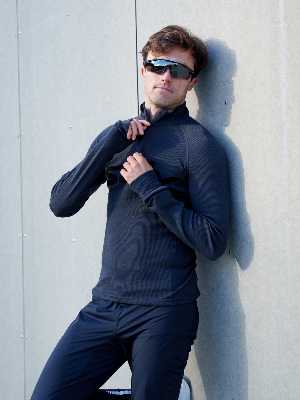 Swix RaceX Merino Half Zip Dark Navy