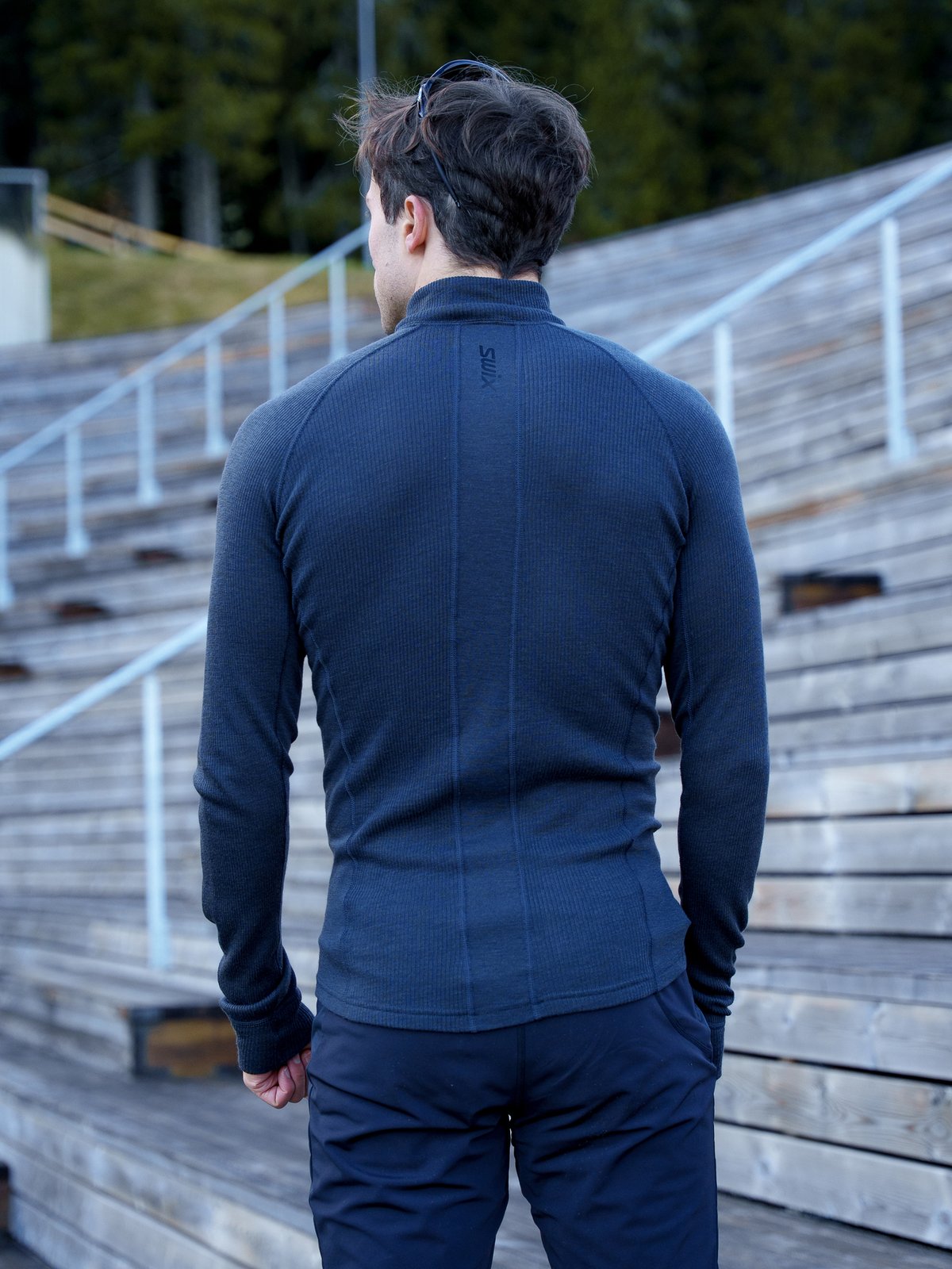 Swix RaceX Merino Half Zip Dark Navy