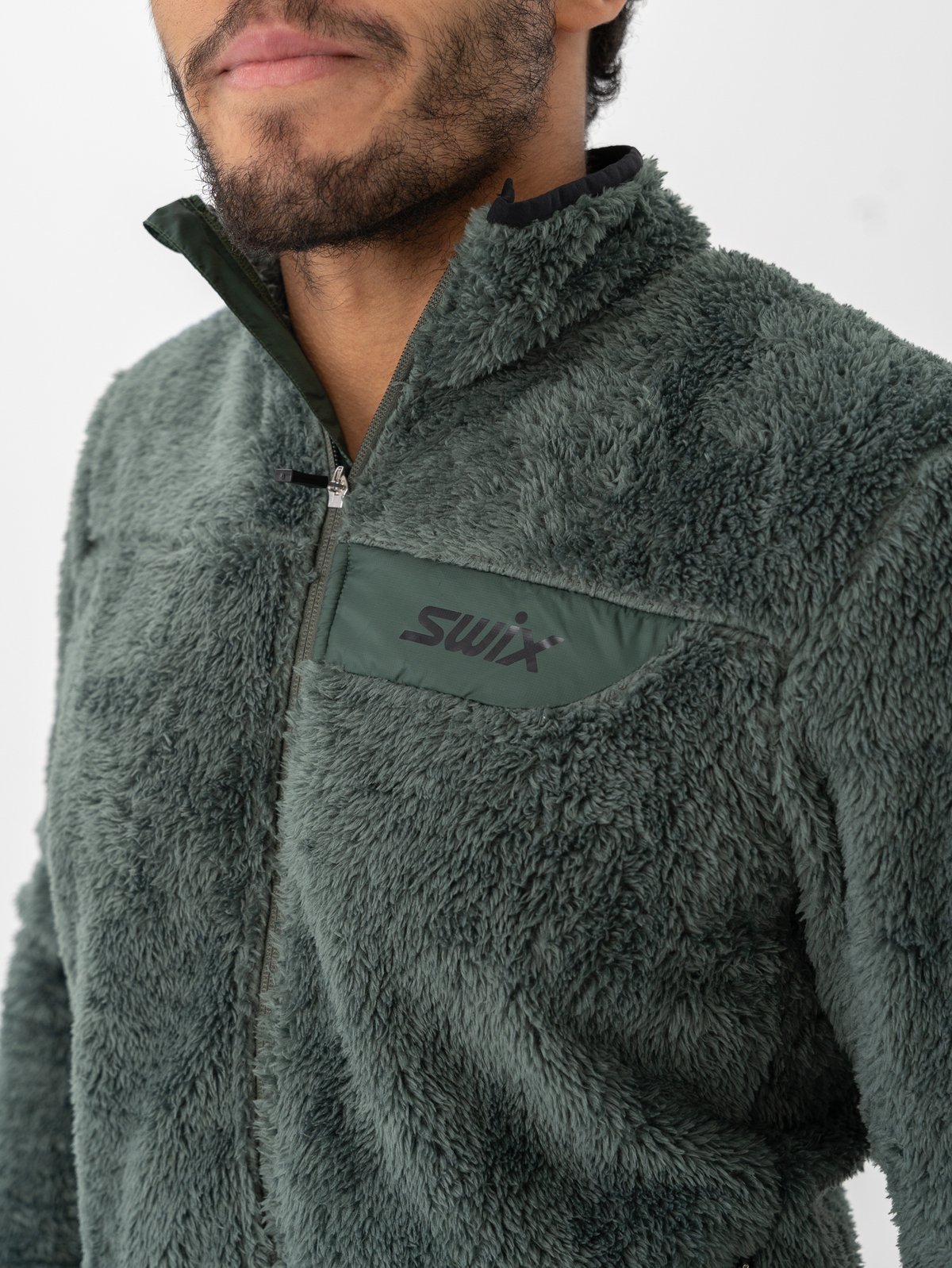 Swix Infinity Pile Midlayer Full-Zip Pine