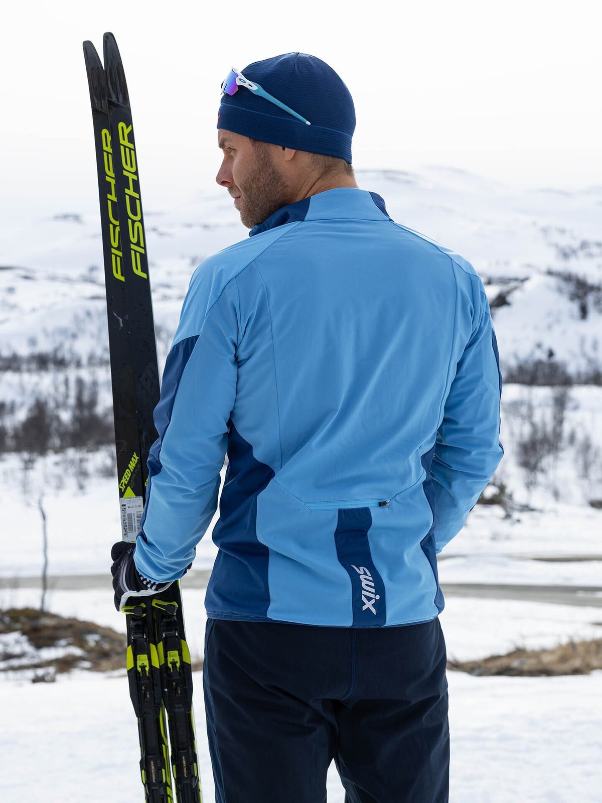 Swix Focus Wind Jacket Azure Blue