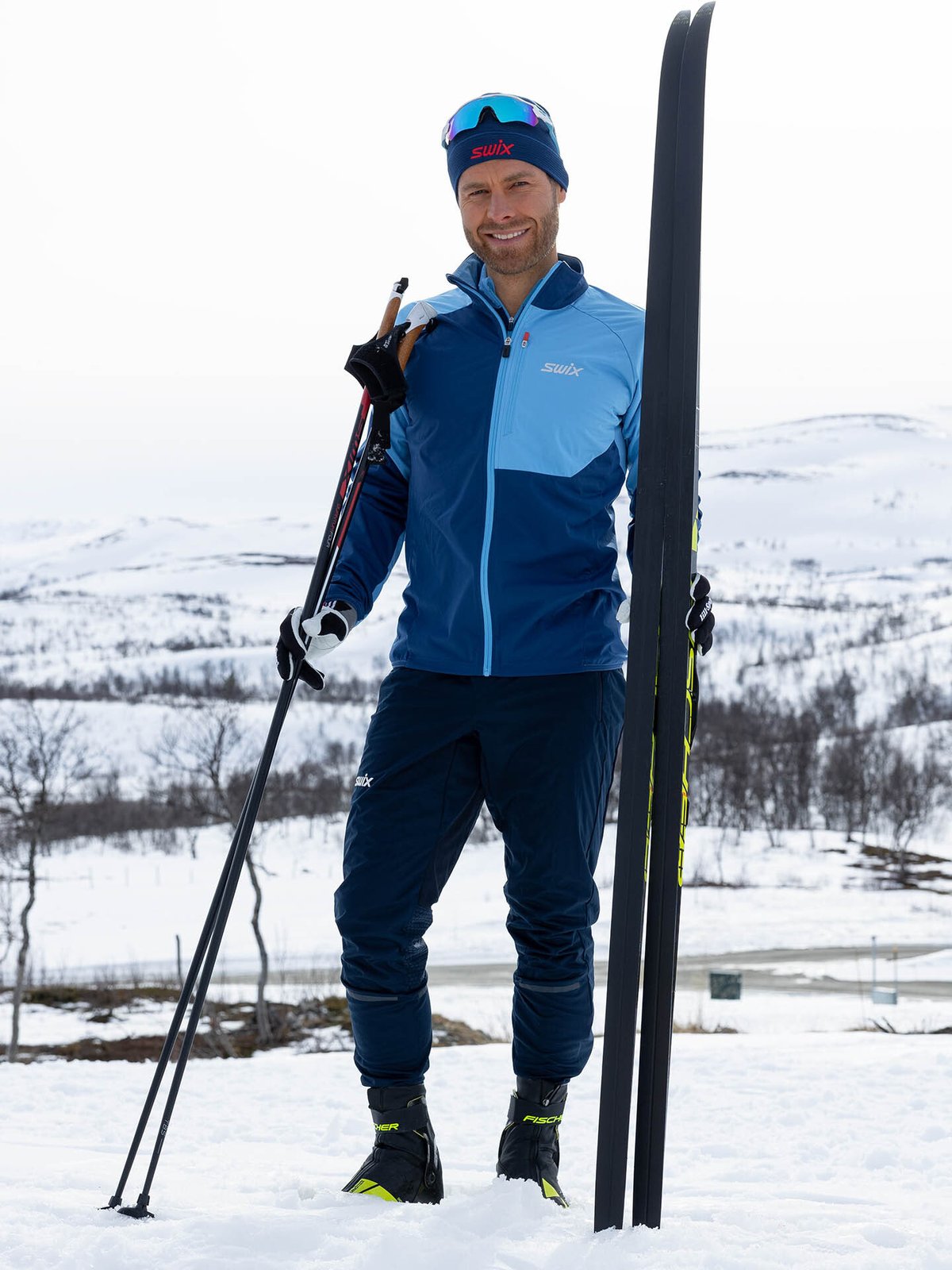 Swix Focus Wind Jacket Azure Blue