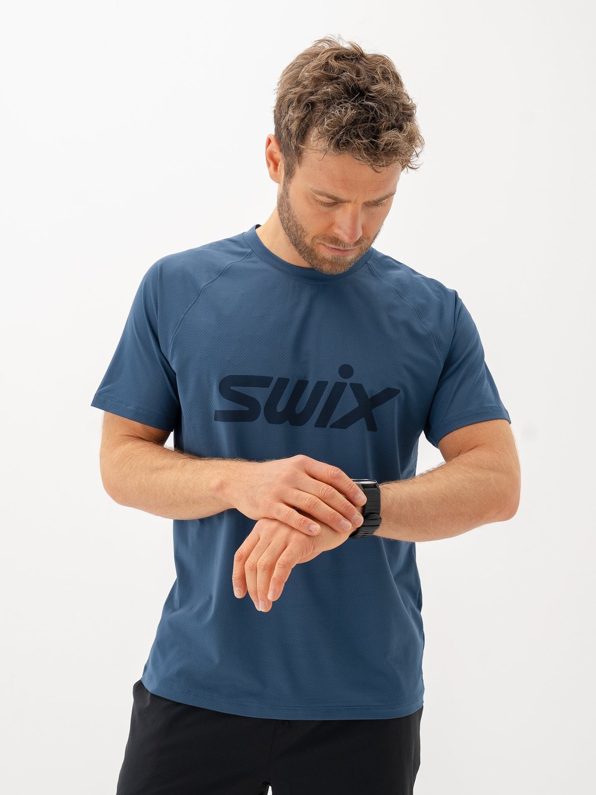 Swix MoveX Short Sleeve Lake Blue