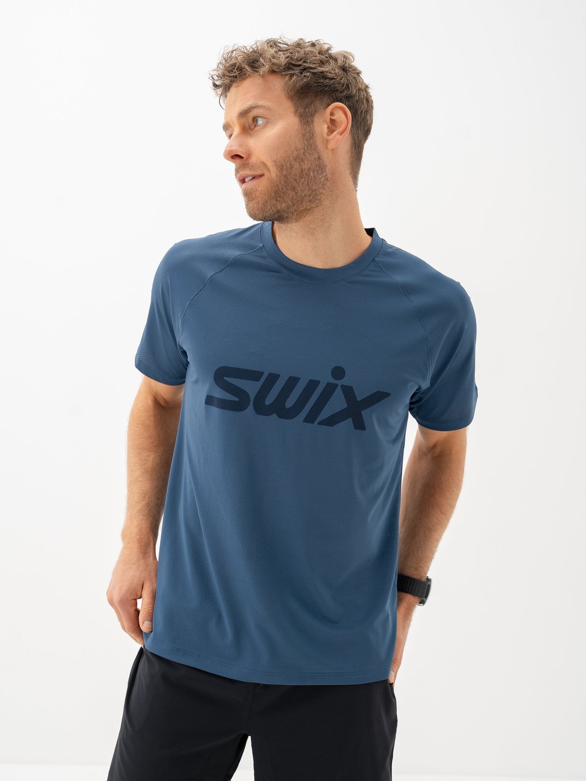 Swix MoveX Short Sleeve Lake Blue