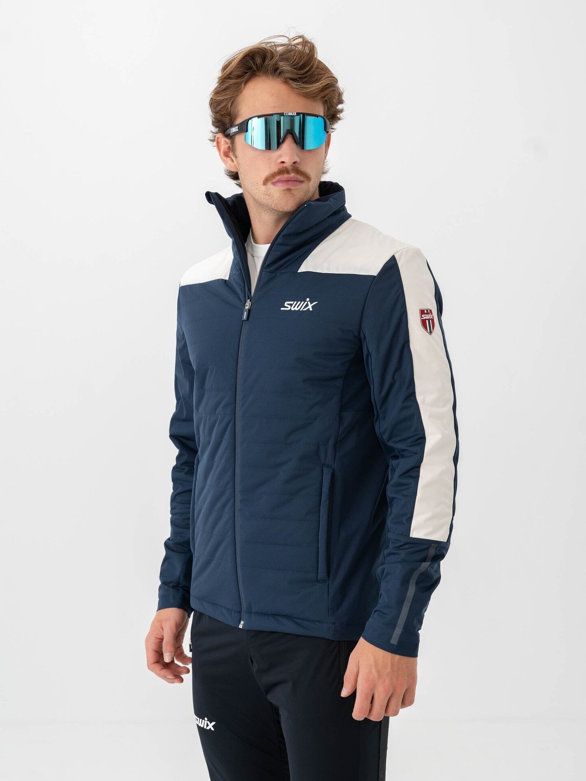 Swix Blizzard XC Jacket Dark Navy / Snow White