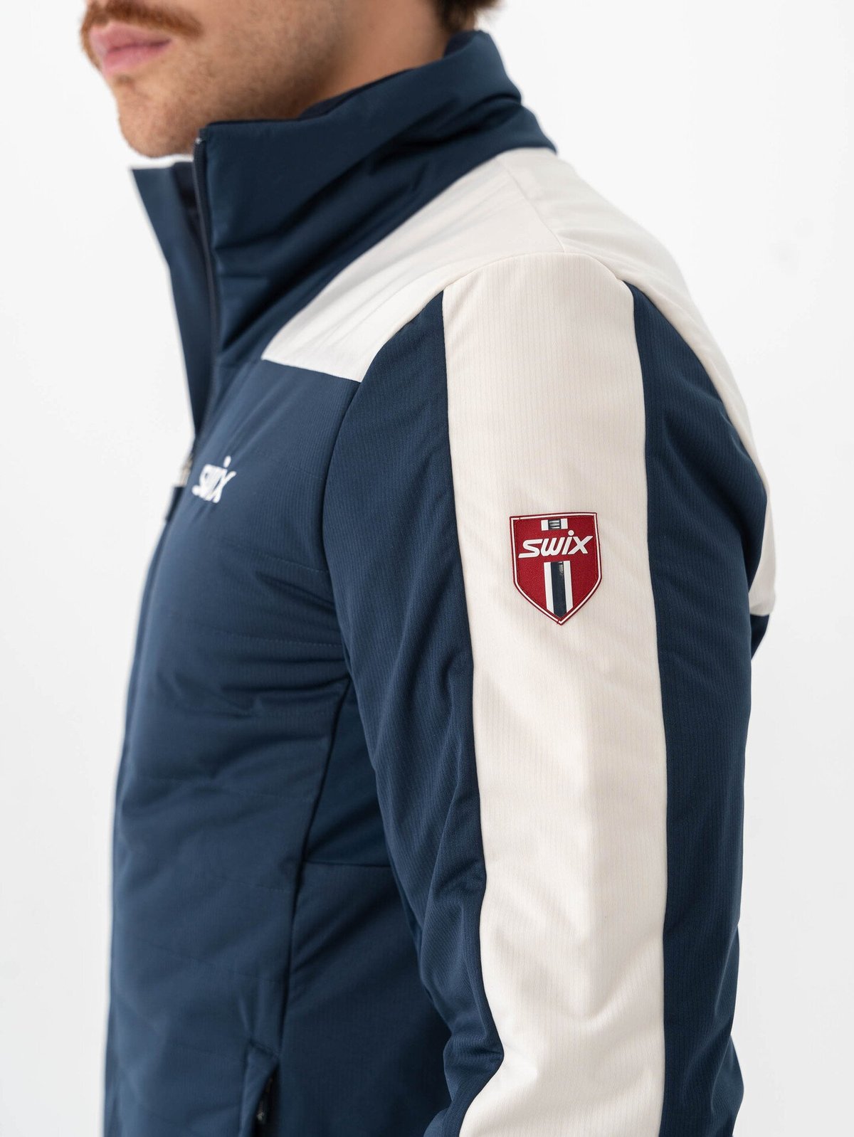 Swix Blizzard XC Jacket Dark Navy / Snow White