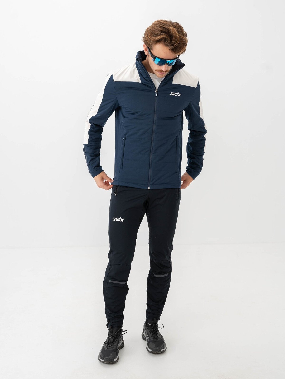 Swix Blizzard XC Jacket Dark Navy / Snow White