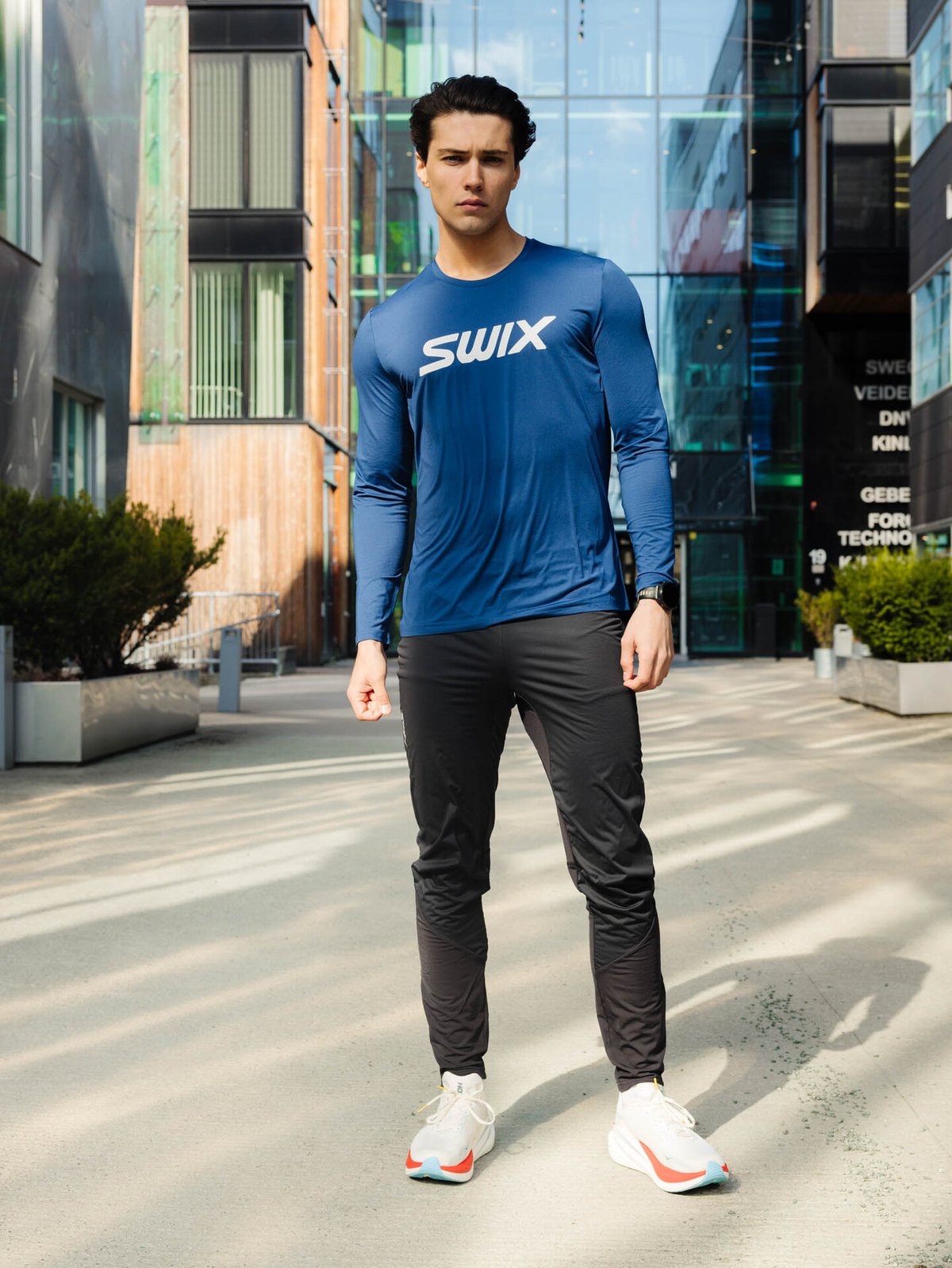 Swix Relay Long Sleeve Blå