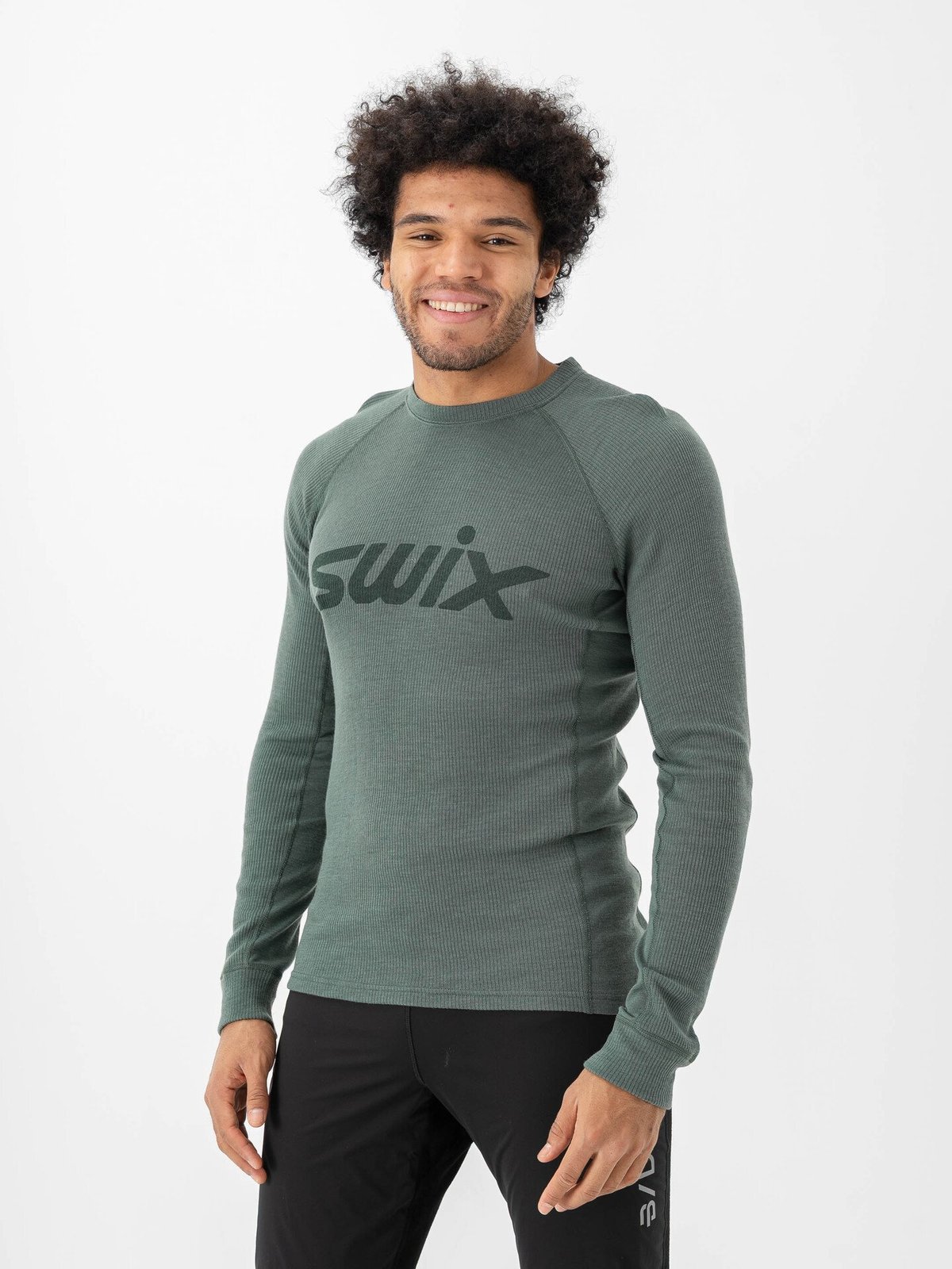 Swix RaceX Merino Long Sleeve Pine
