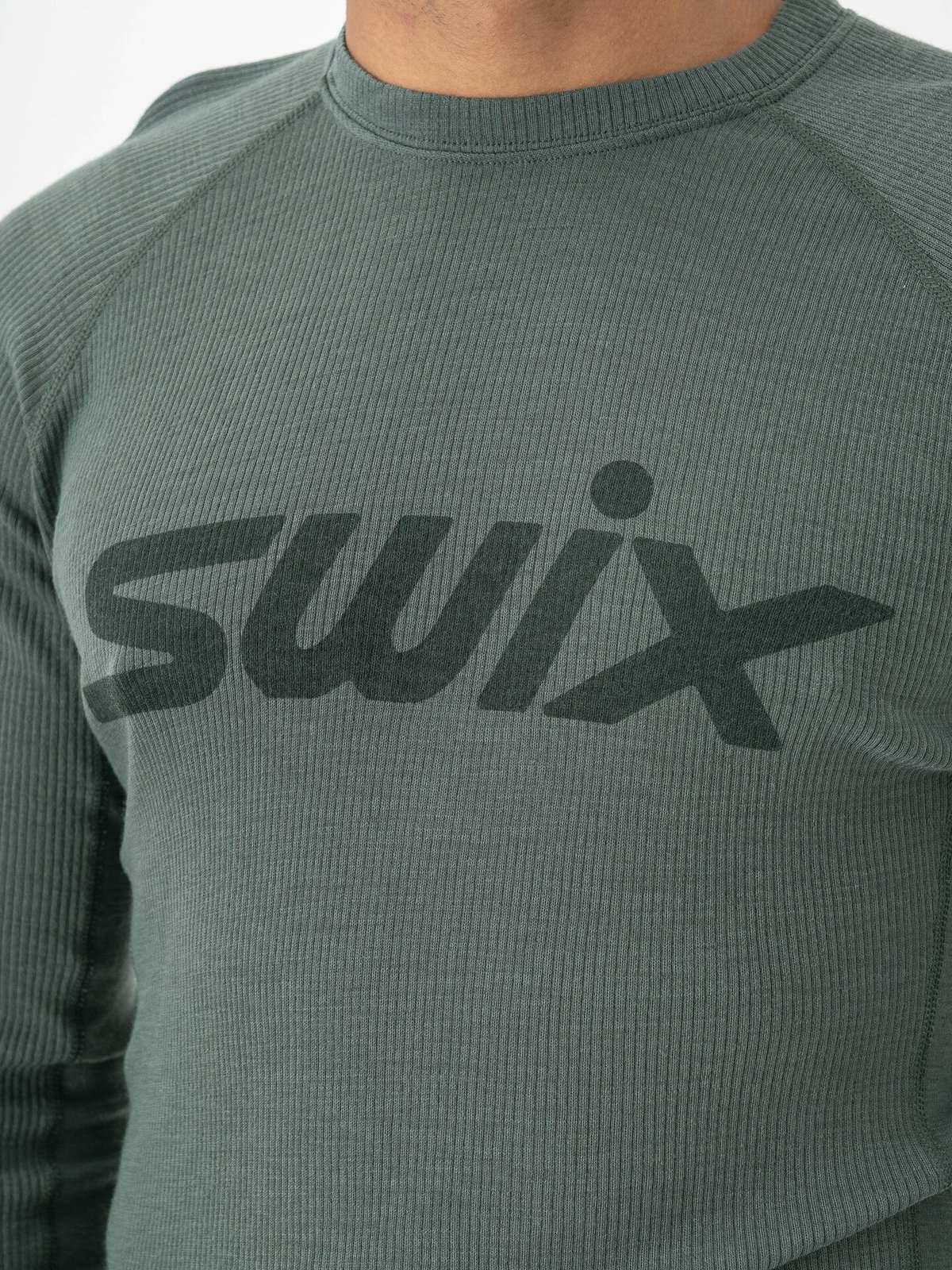 Swix RaceX Merino Long Sleeve Pine