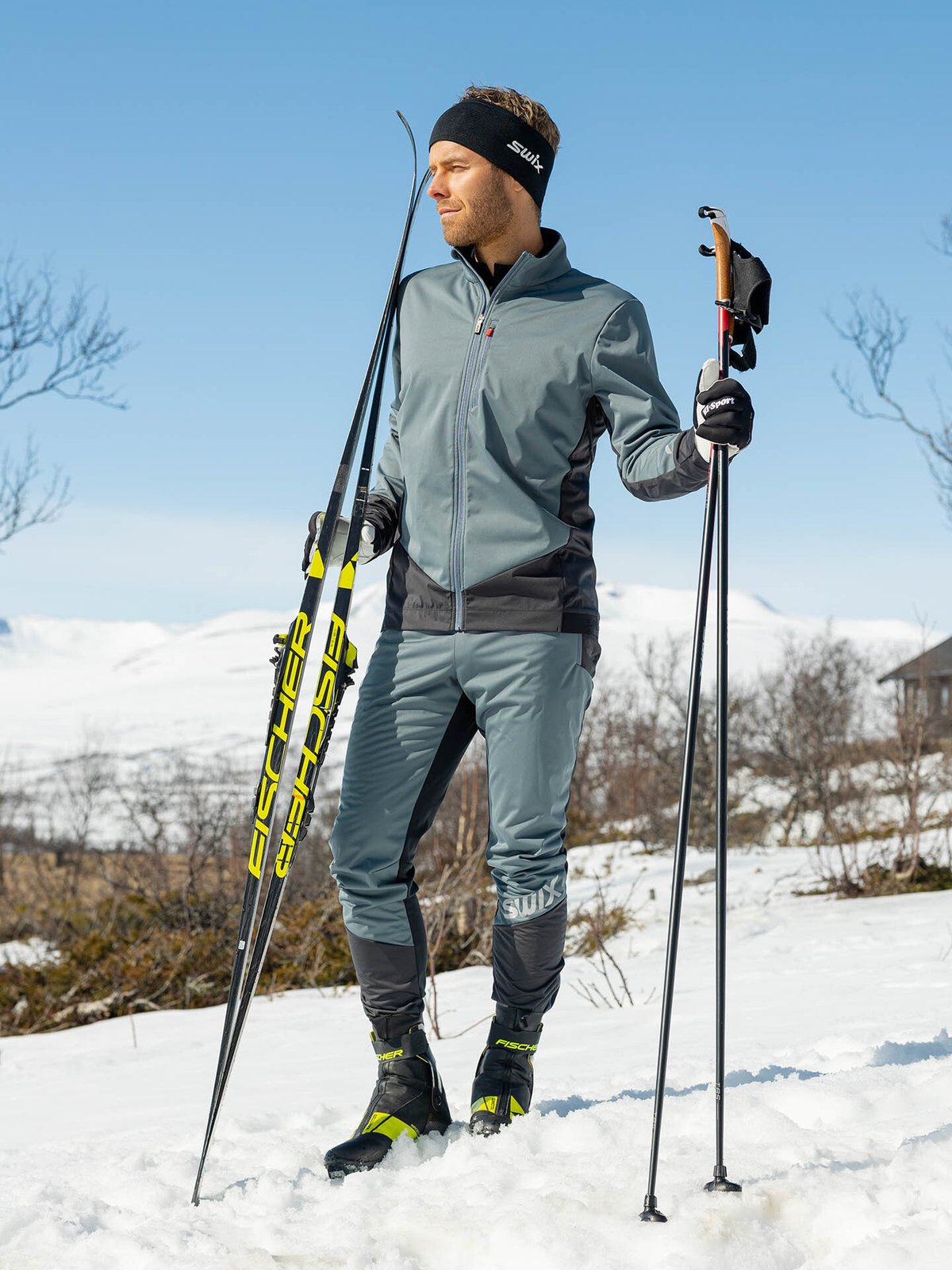 Swix Heat Wool Headband Jetblack