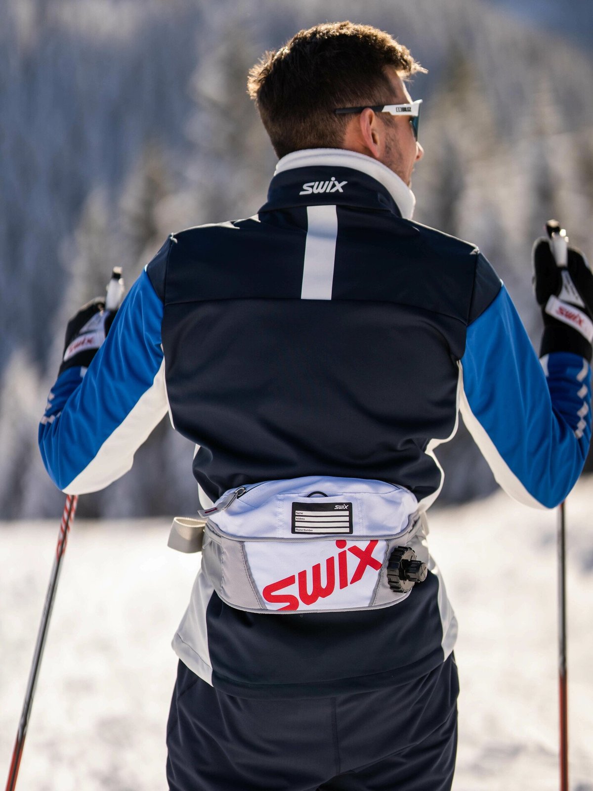 Swix Cross jacket Dark navy/ Olympian blue